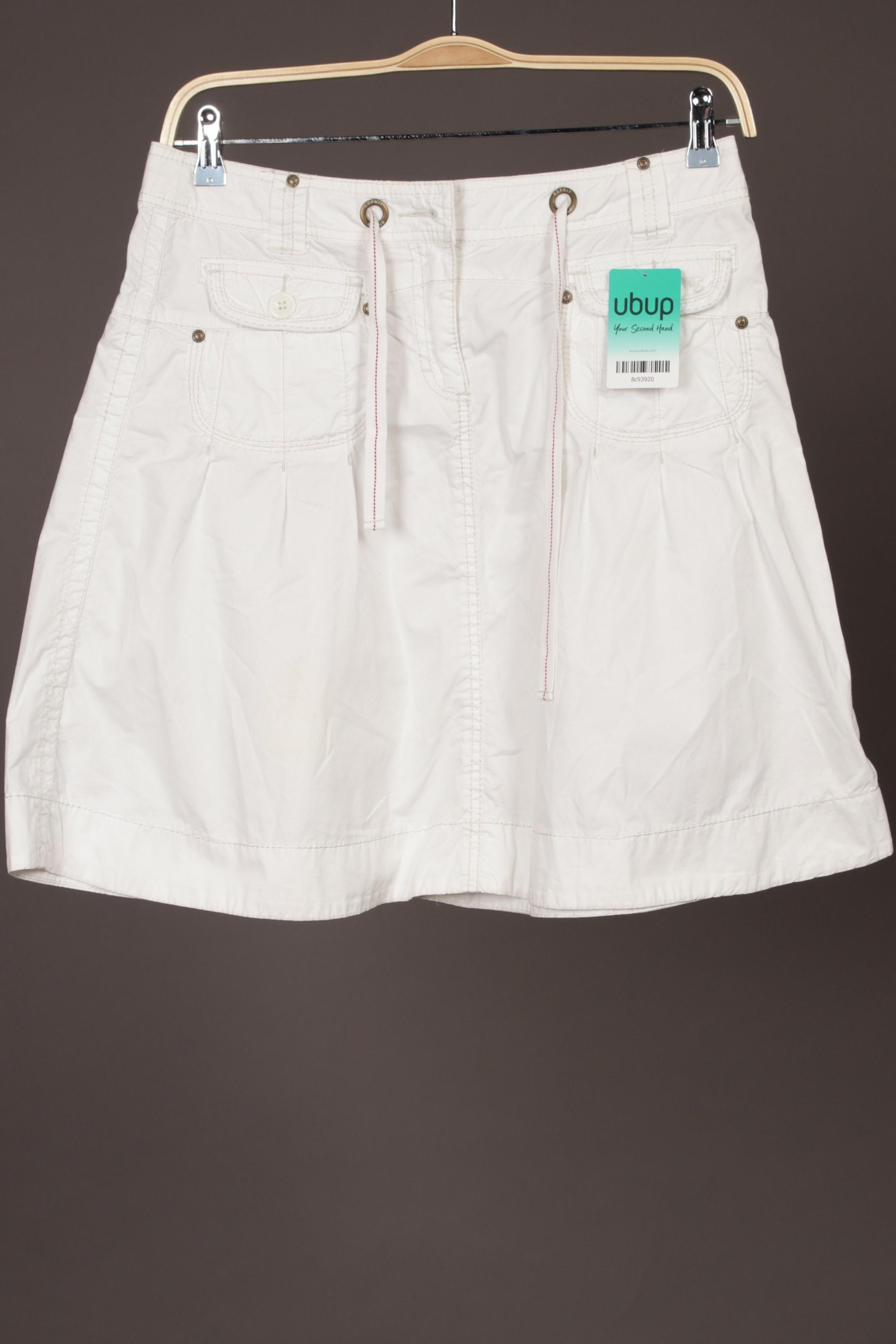 

Esprit Damen Rock, weiß, Gr. 38