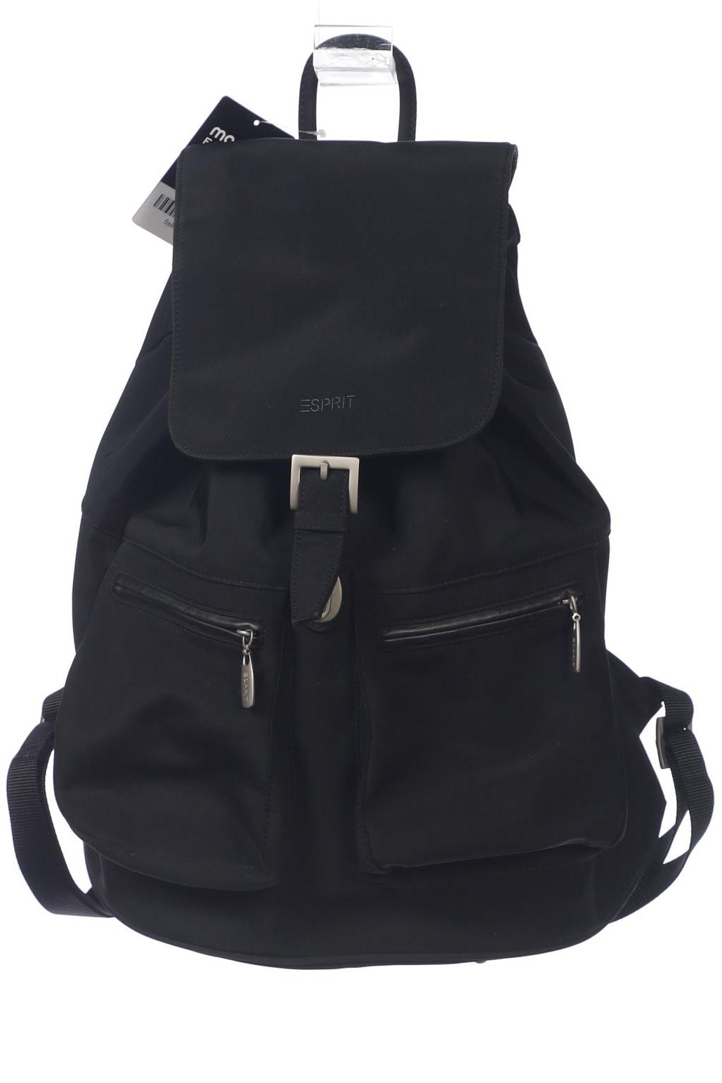 

Esprit Damen Rucksack, schwarz, Gr.