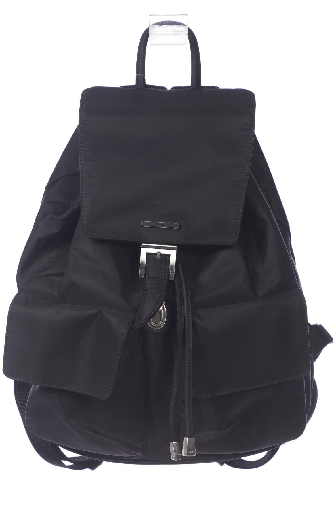 

Esprit Damen Rucksack, schwarz, Gr.