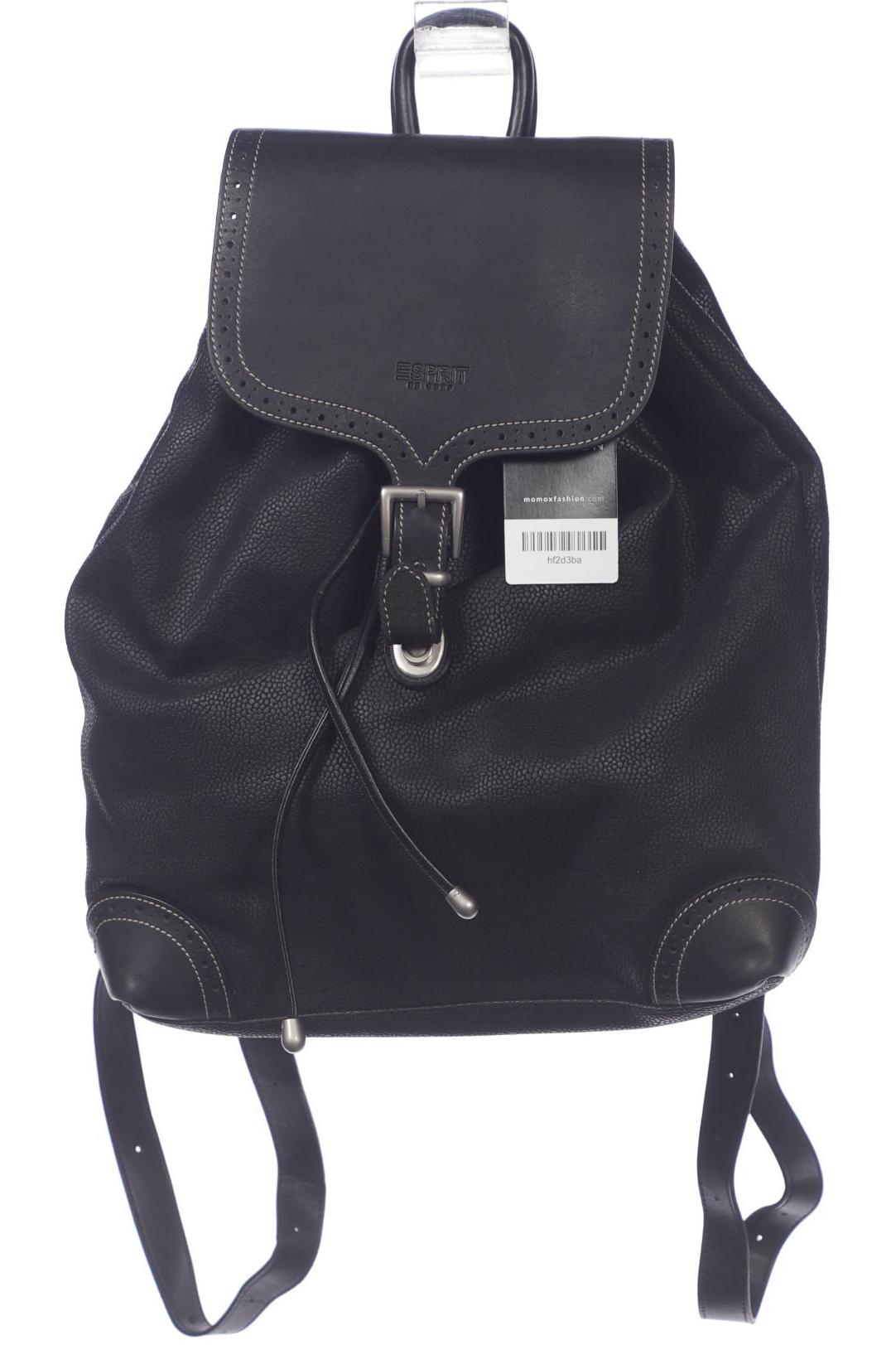 

Esprit Damen Rucksack, schwarz, Gr.