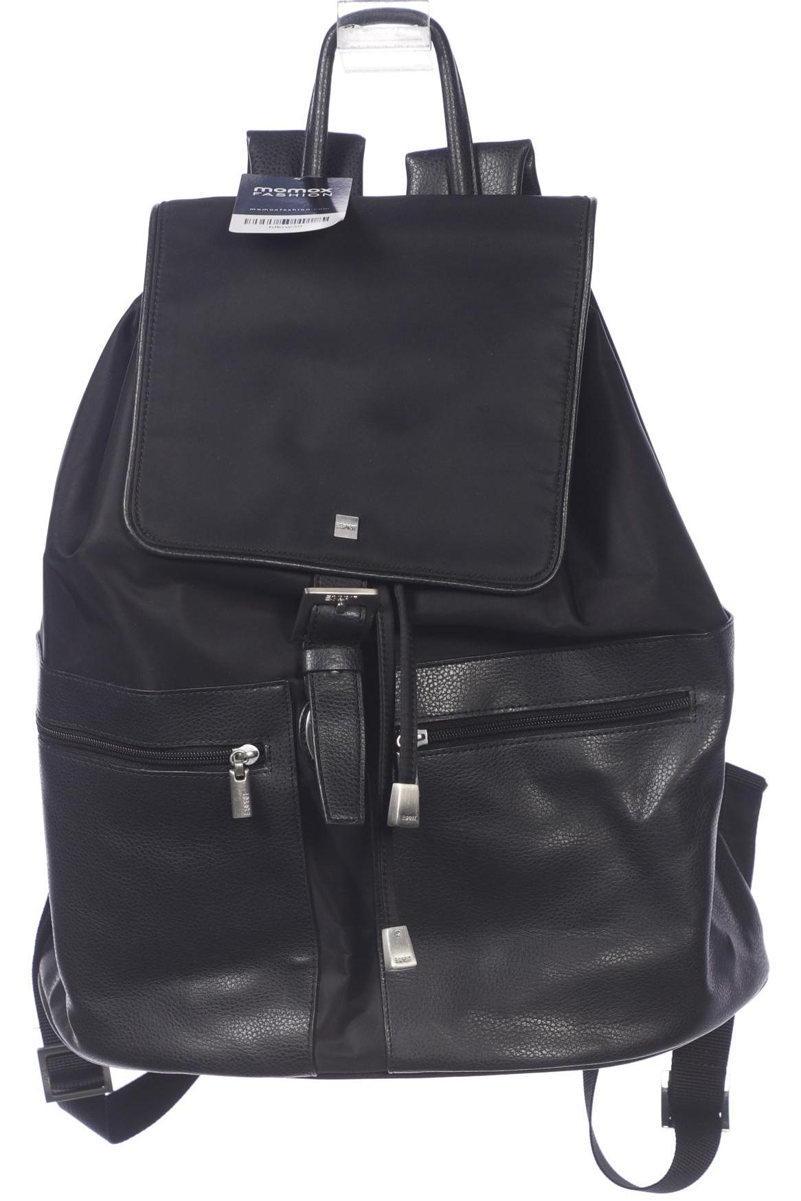 

Esprit Damen Rucksack, schwarz, Gr.