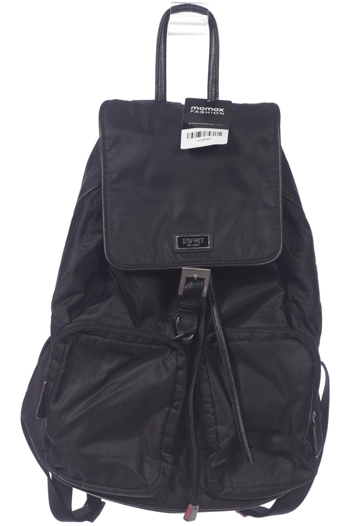 

Esprit Damen Rucksack, schwarz, Gr.