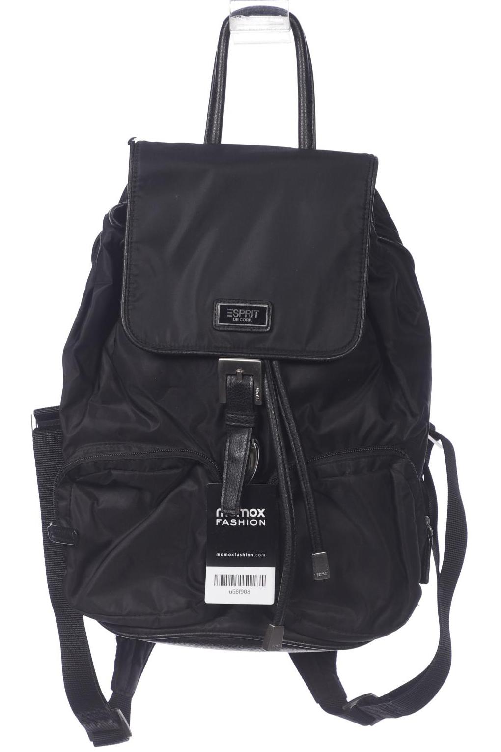 

Esprit Damen Rucksack, schwarz, Gr.