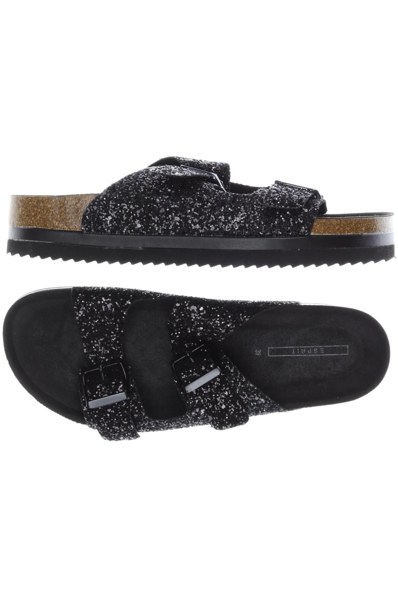 

Esprit Damen Sandale, schwarz, Gr. 39