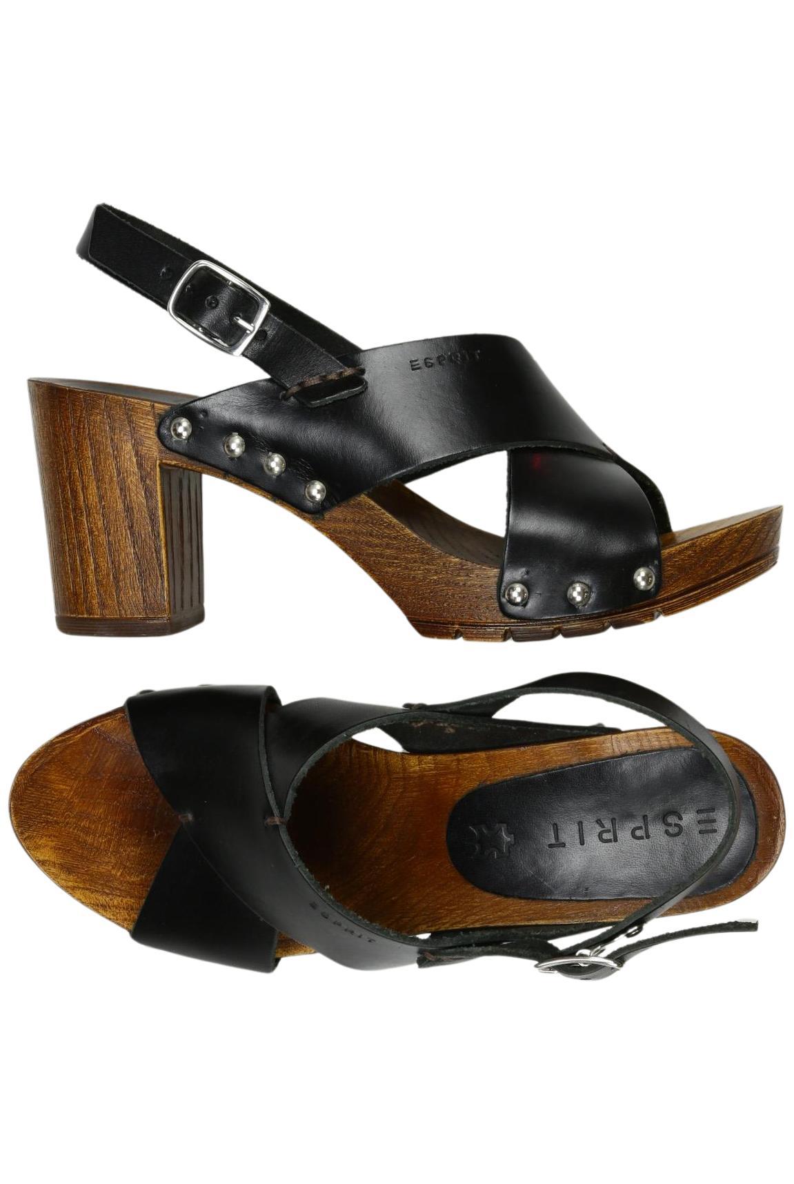 

Esprit Damen Sandale, schwarz, Gr. 36