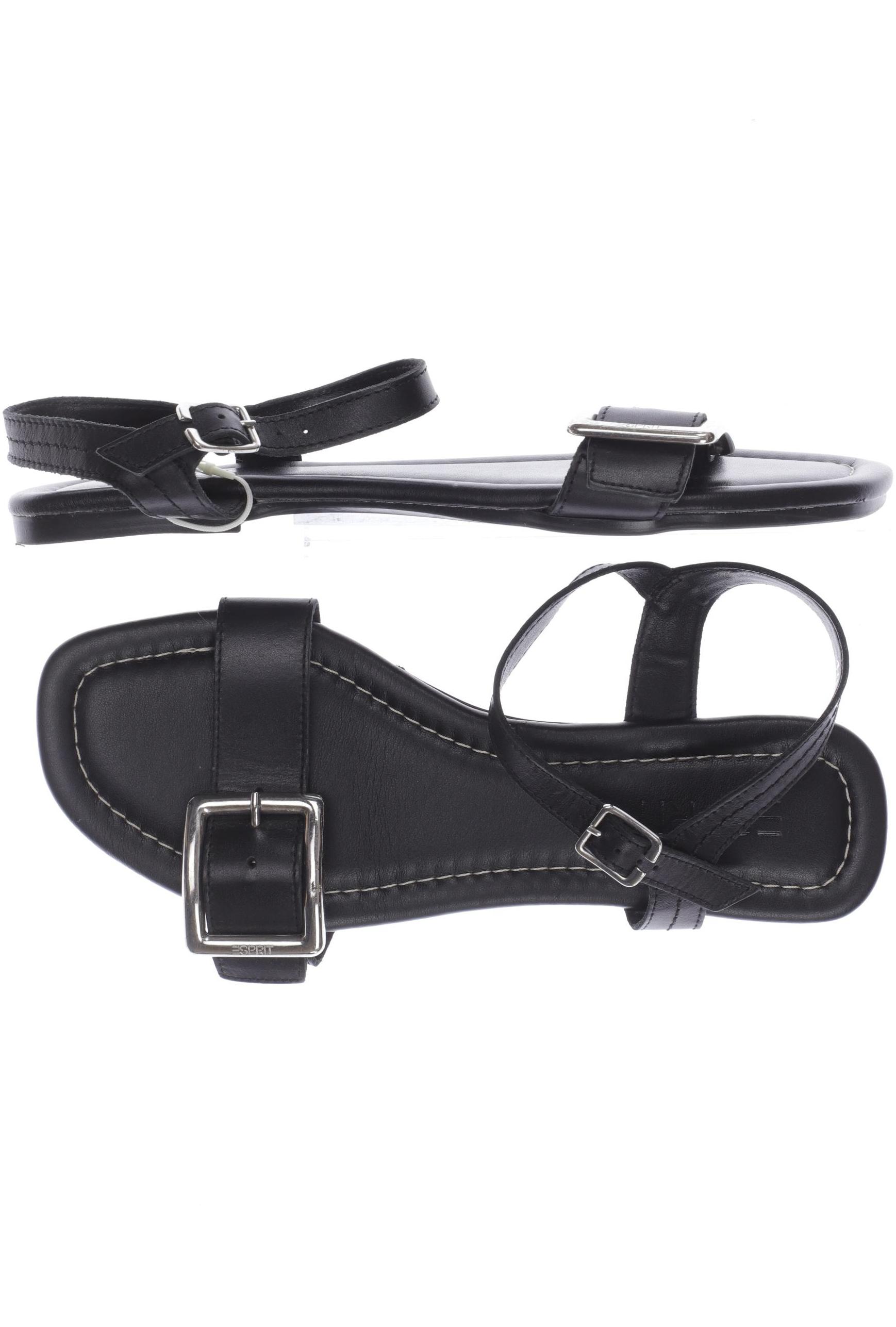 

Esprit Damen Sandale, schwarz, Gr. 40