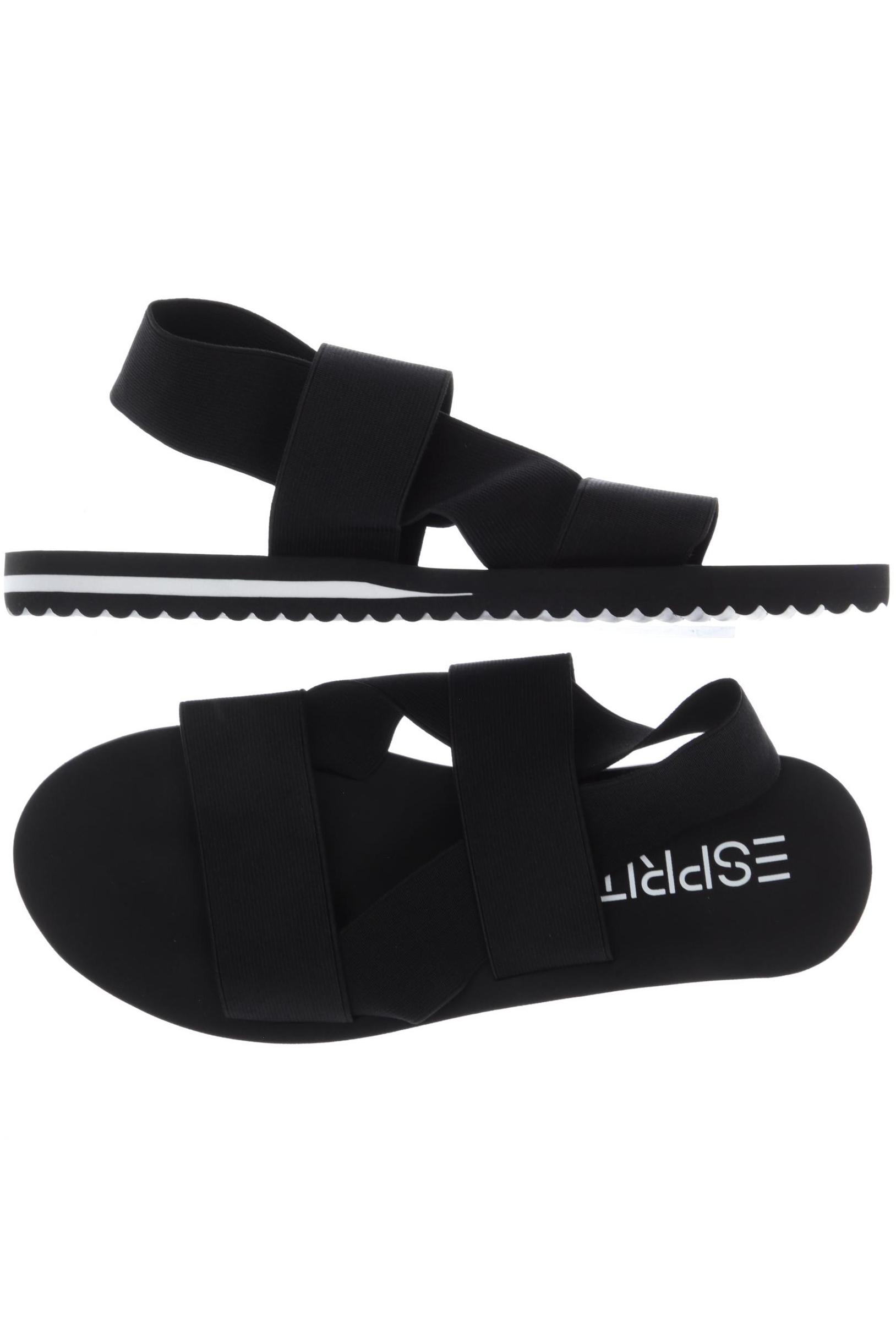 

Esprit Damen Sandale, schwarz, Gr. 42