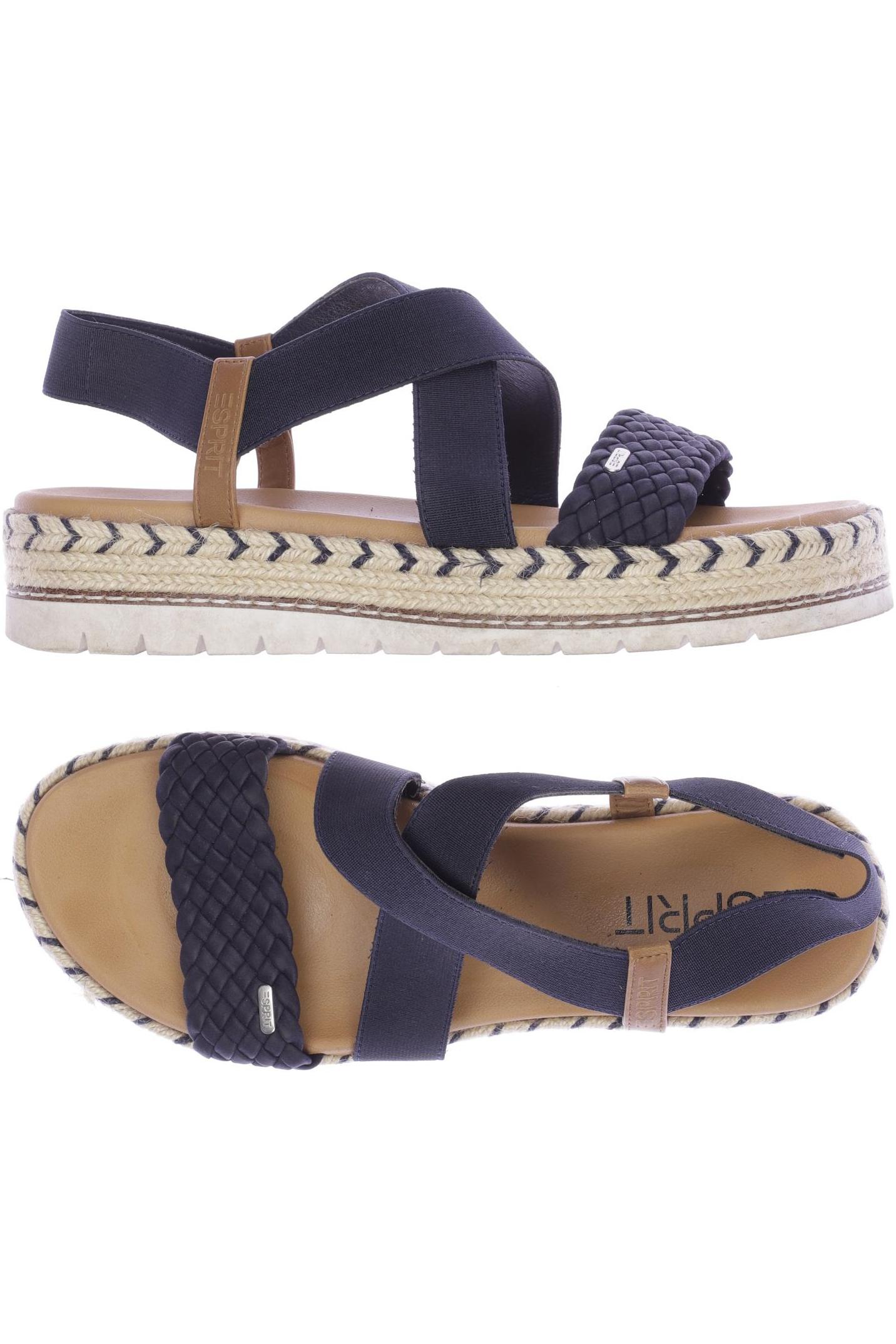 

Esprit Damen Sandale, marineblau, Gr. 40