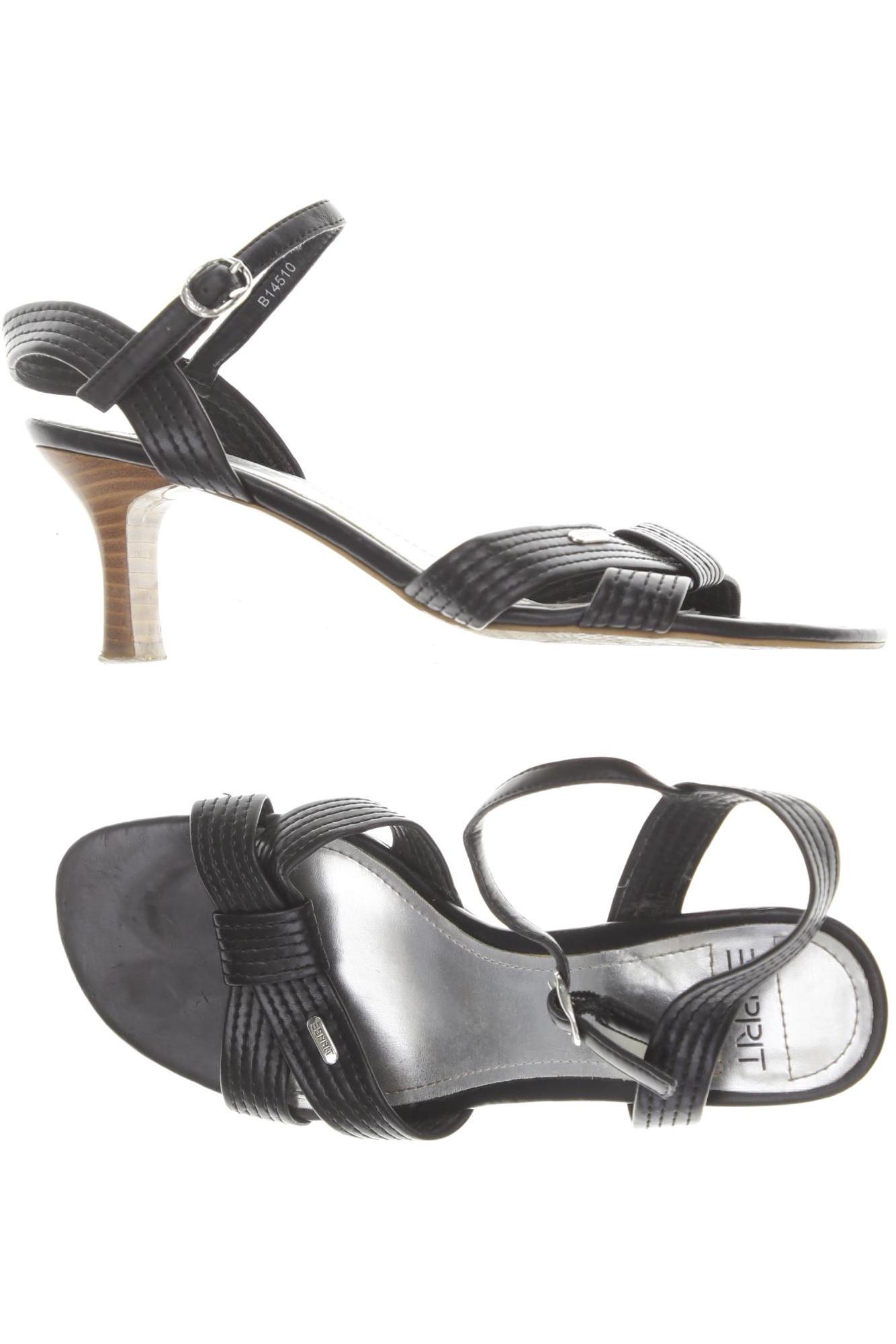 

Esprit Damen Sandale, schwarz, Gr. 37