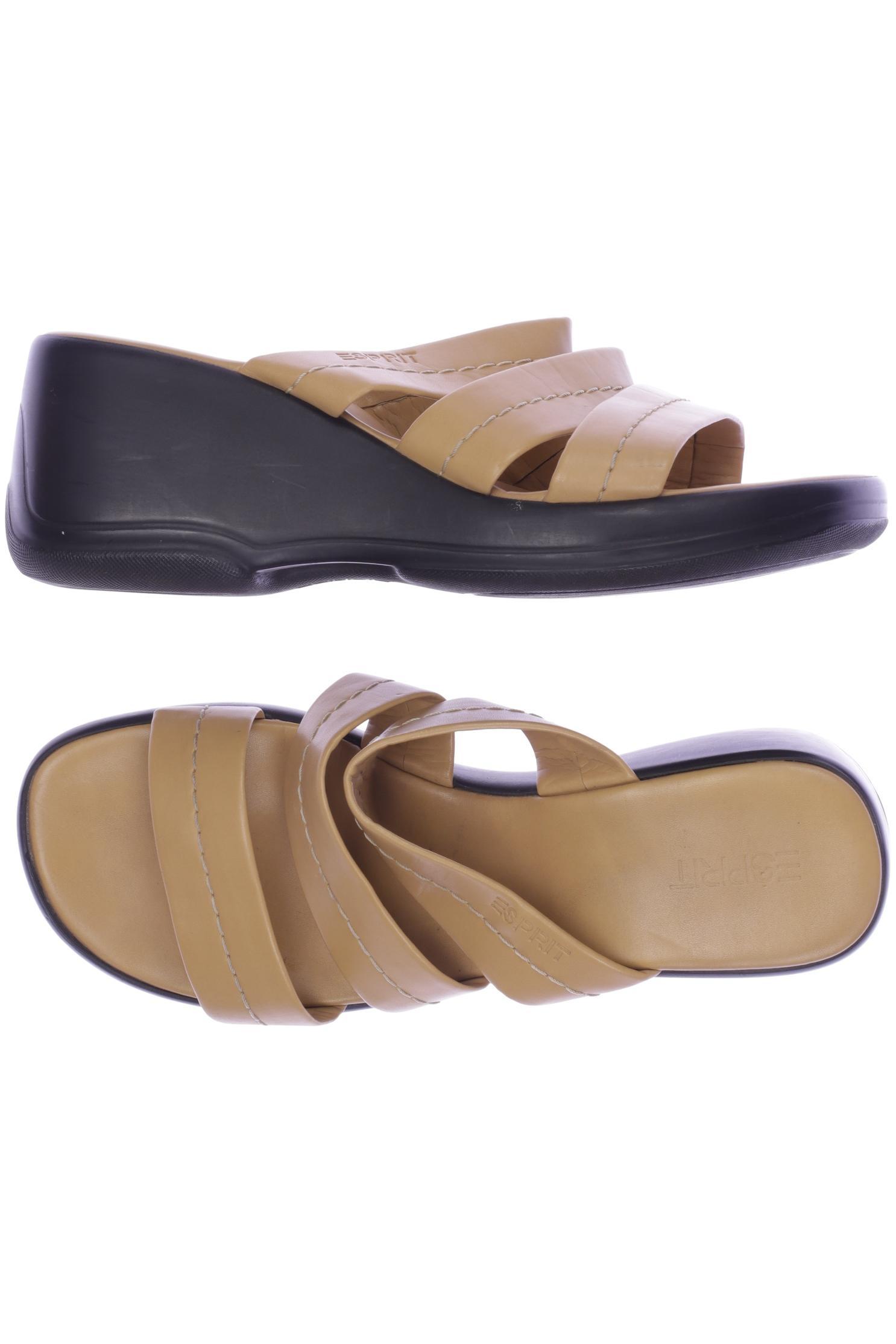 

Esprit Damen Sandale, beige, Gr. 40