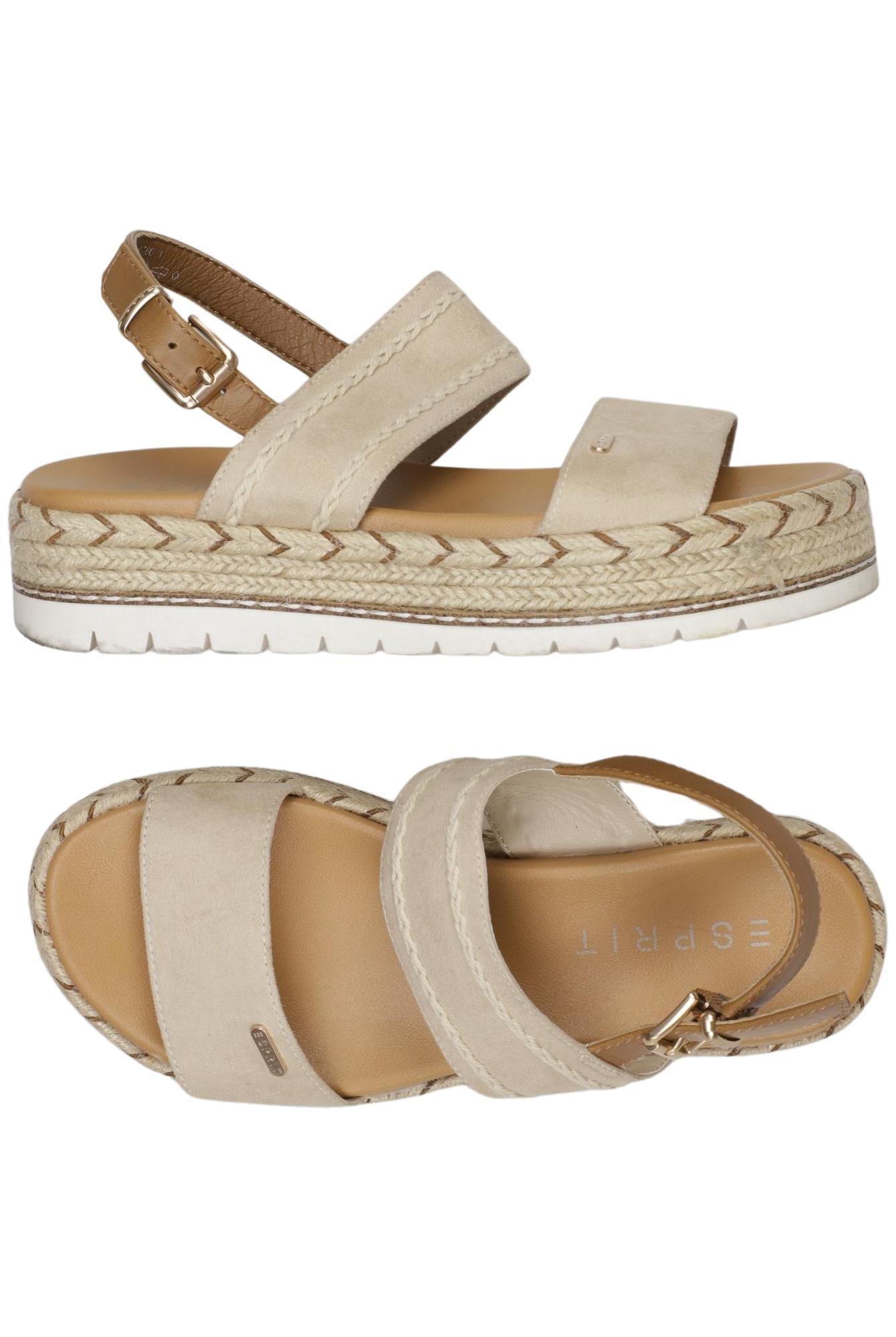 

Esprit Damen Sandale, beige, Gr. 36