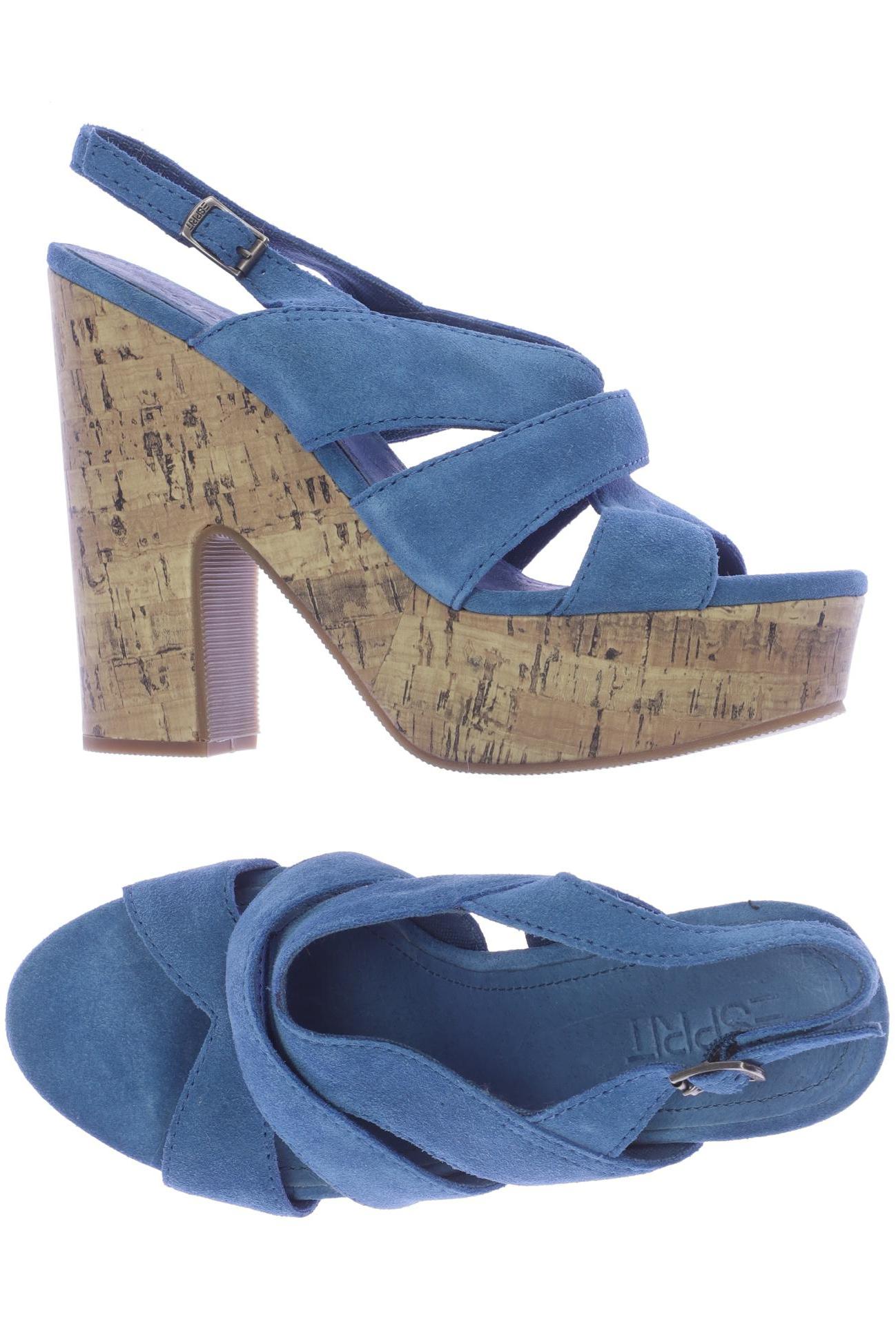 

Esprit Damen Sandale, blau, Gr. 36