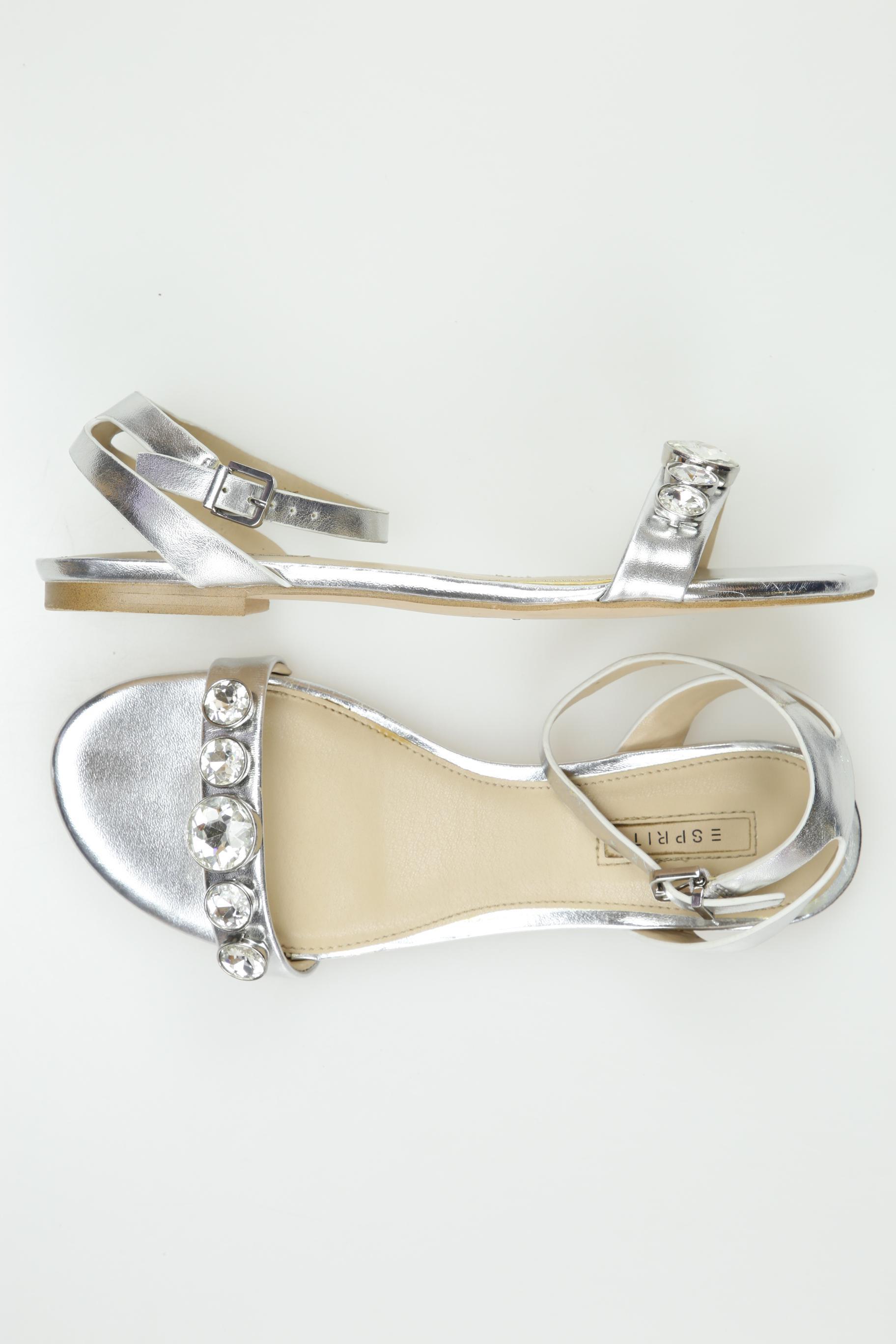 

Esprit Damen Sandale, grau, Gr. 38