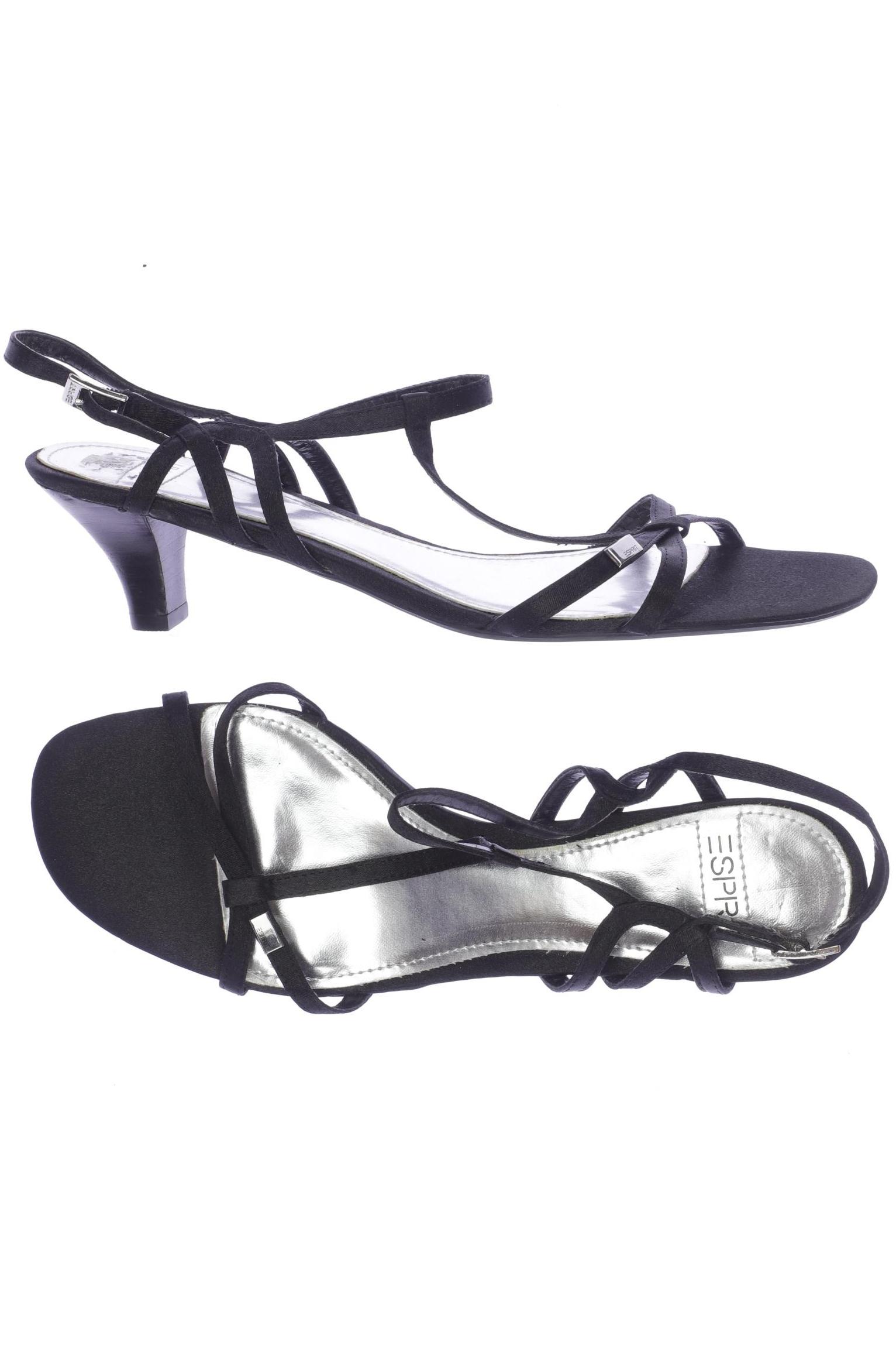 

Esprit Damen Sandale, schwarz, Gr. 41