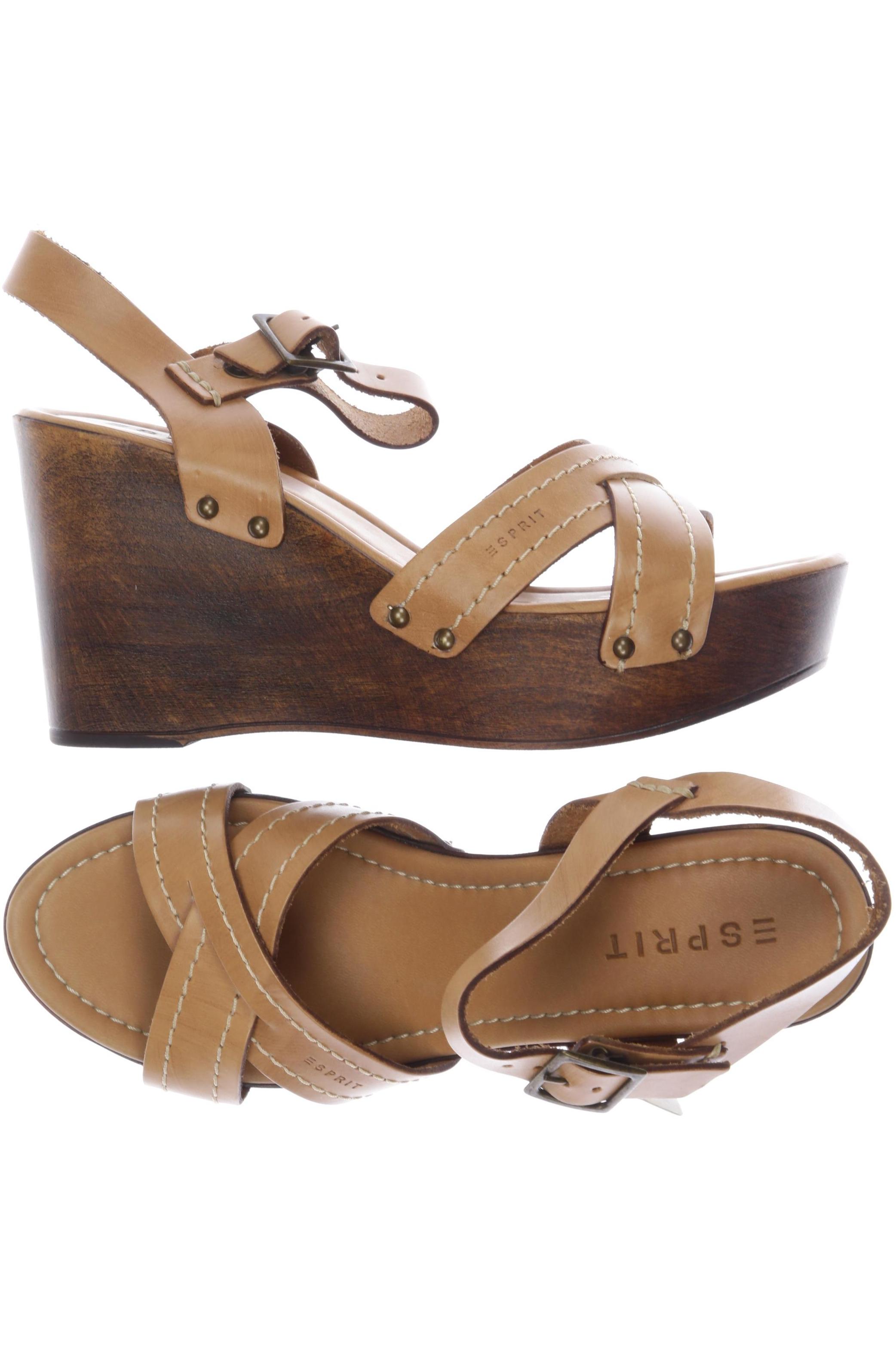 

Esprit Damen Sandale, beige, Gr. 41