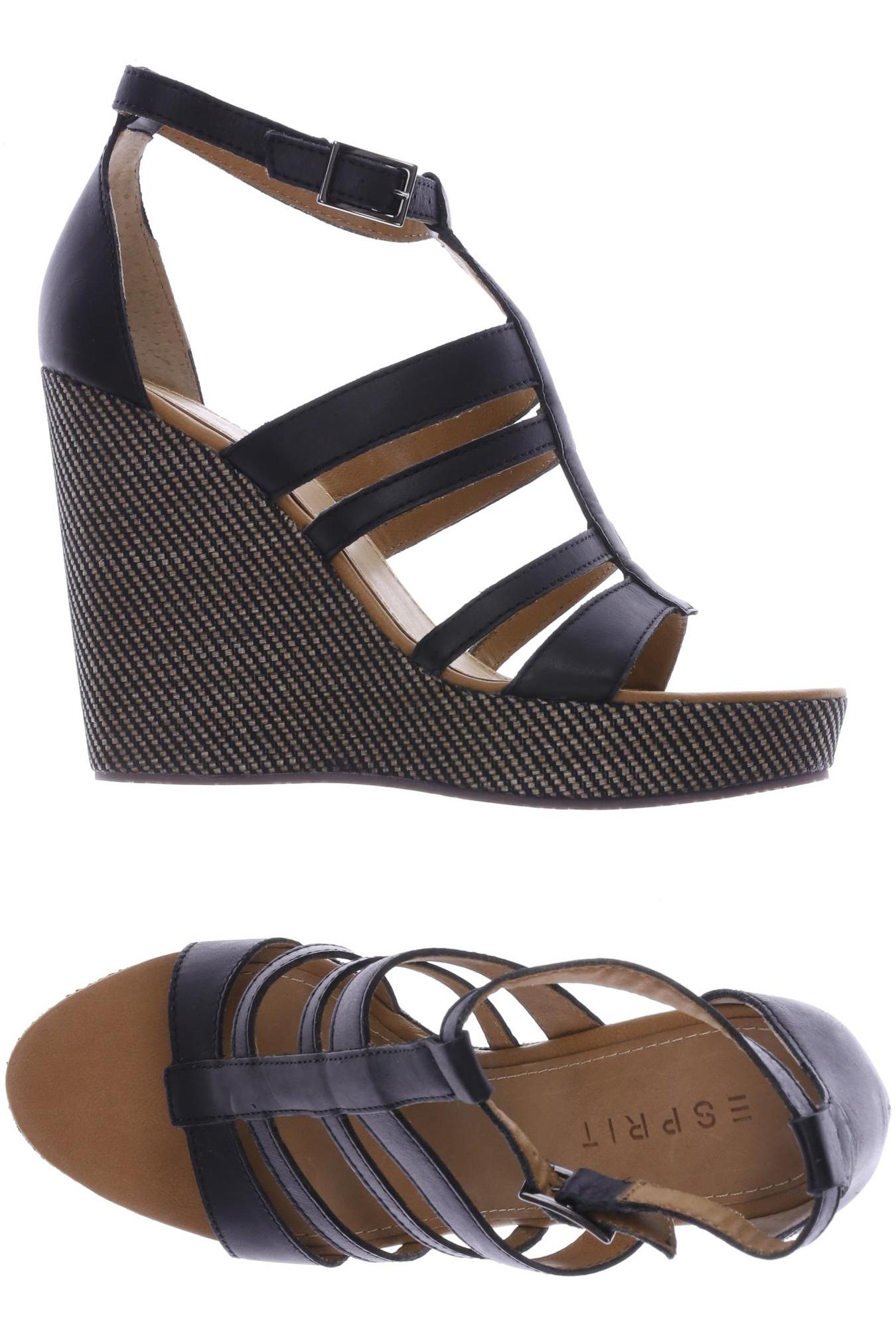 

Esprit Damen Sandale, schwarz, Gr. 39