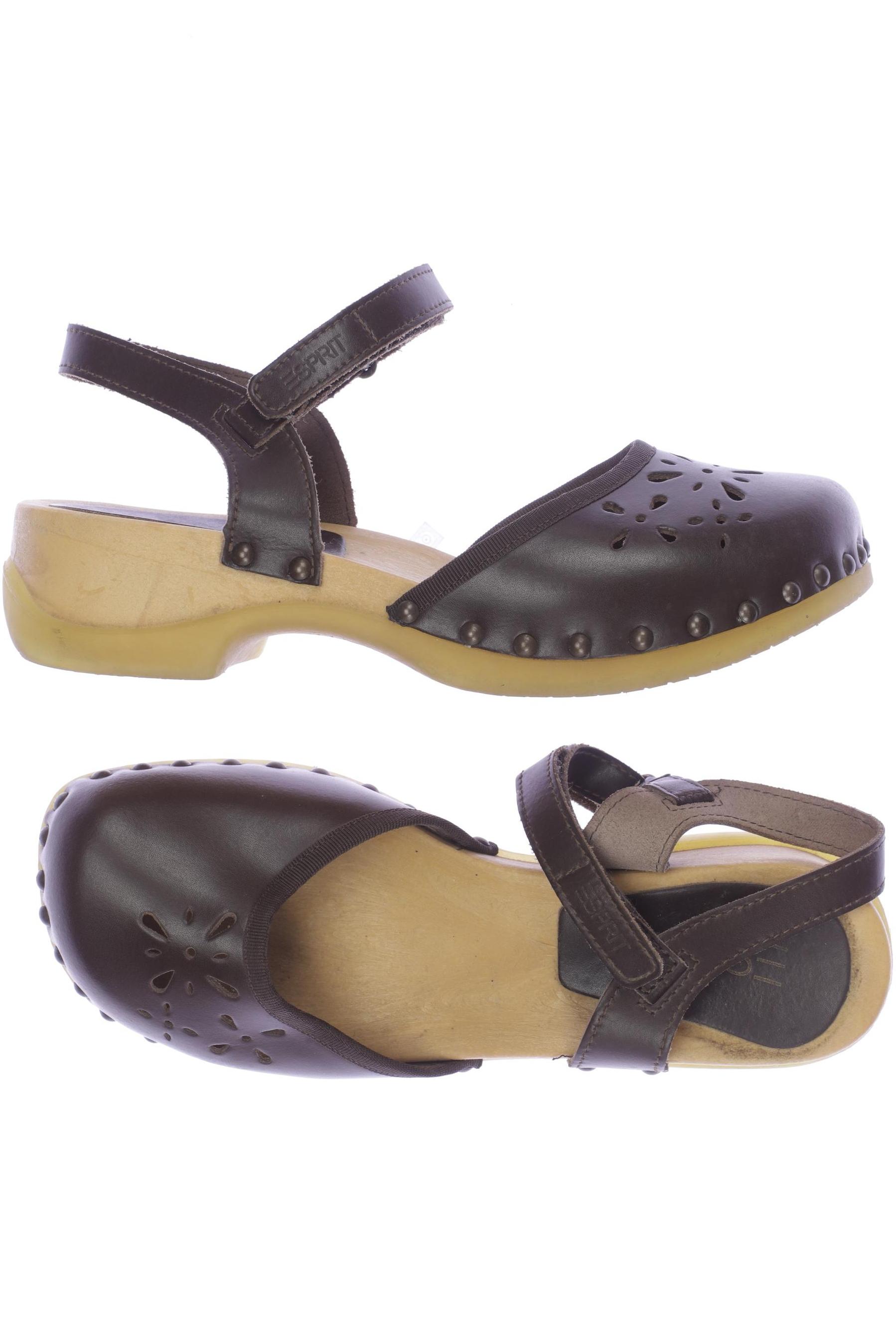 

Esprit Damen Sandale, braun, Gr. 38