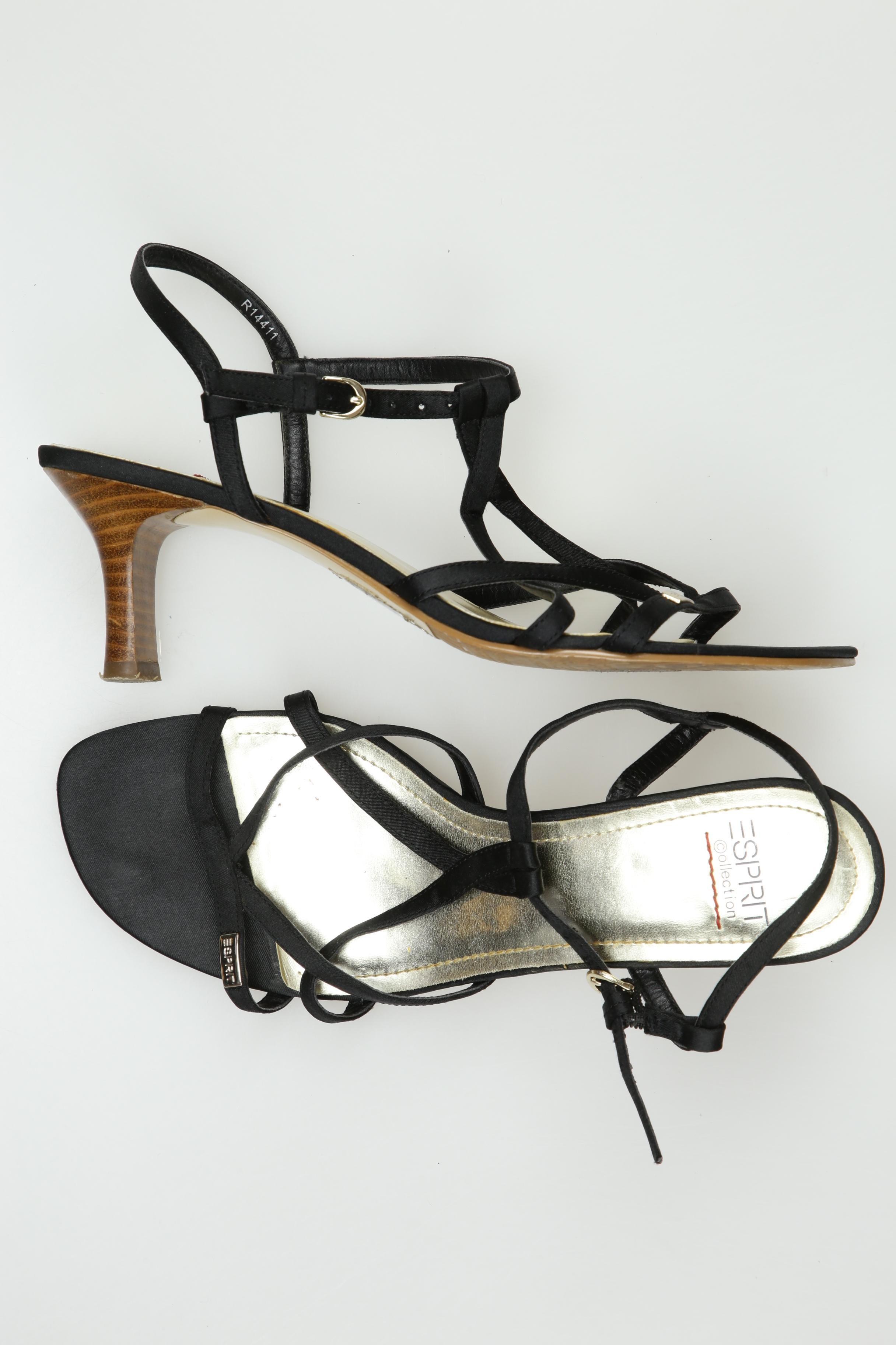 

Esprit Damen Sandale, schwarz, Gr. 37
