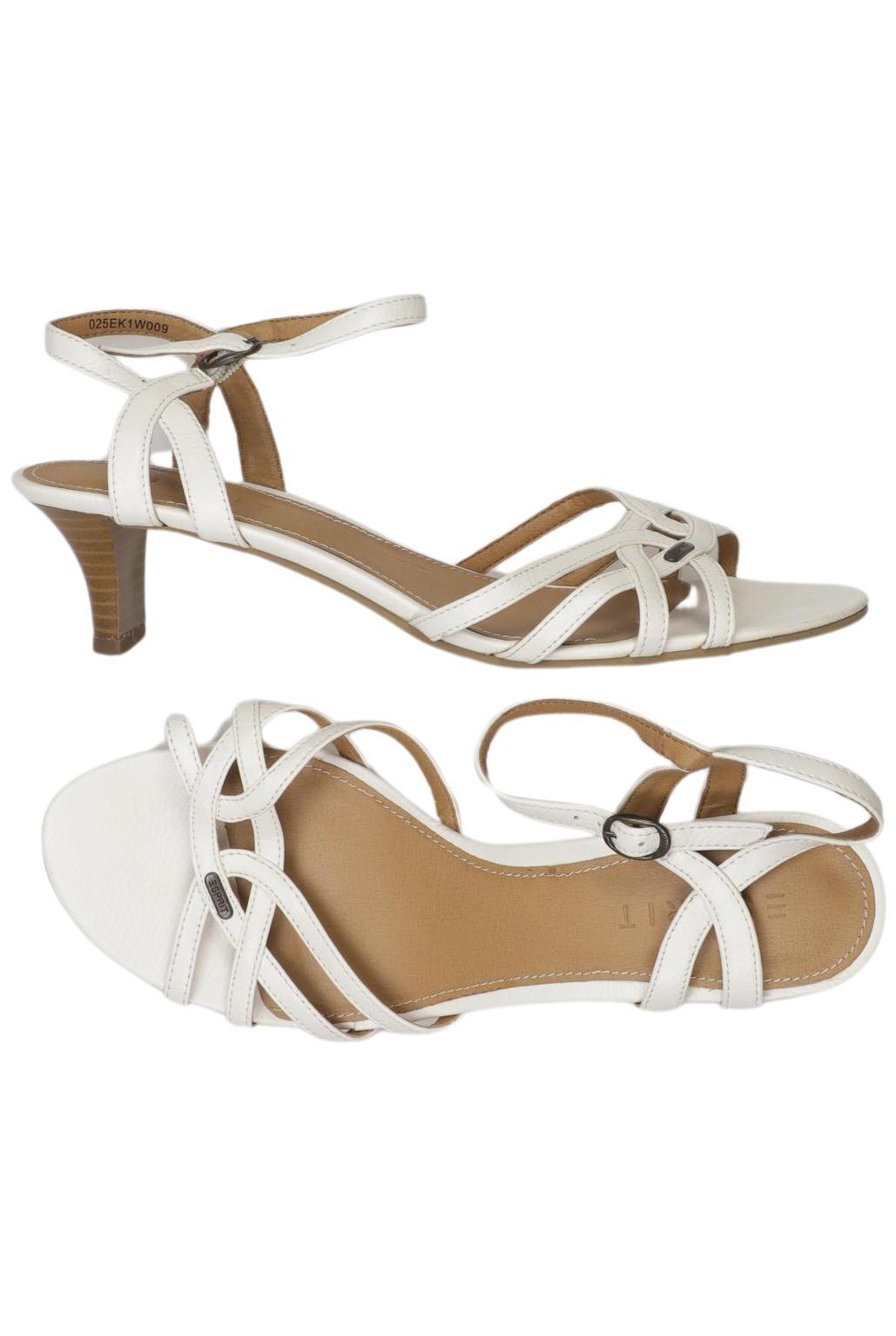 

Esprit Damen Sandale, weiß, Gr. 39