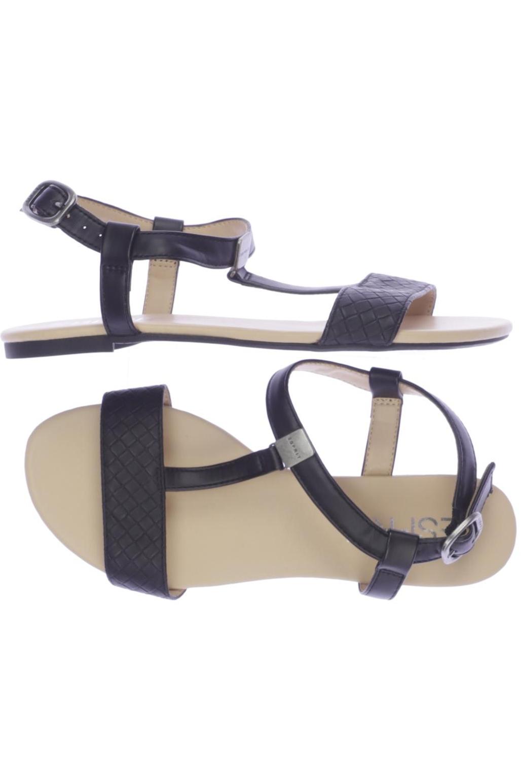 

Esprit Damen Sandale, schwarz, Gr. 38