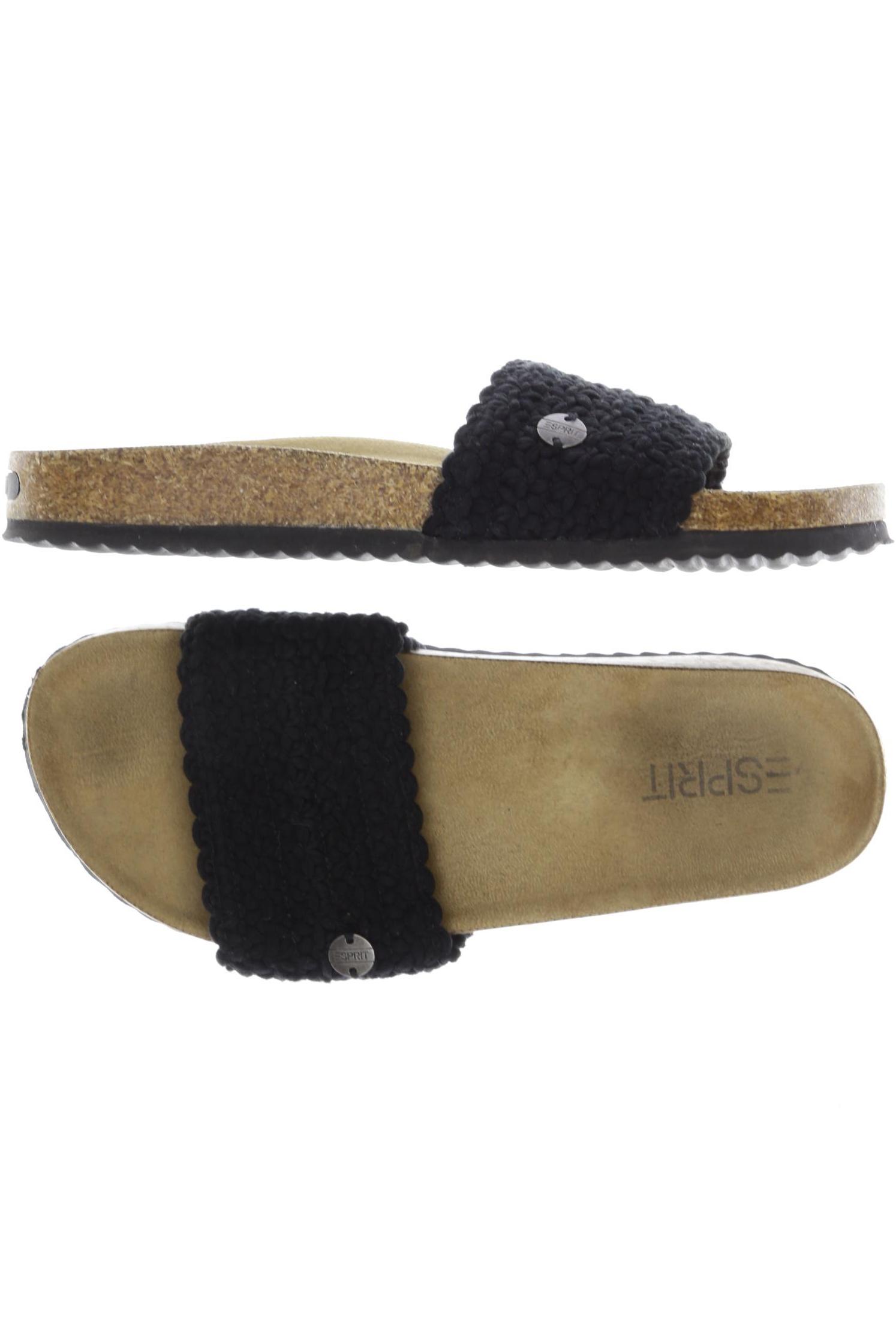 

Esprit Damen Sandale, schwarz, Gr. 38
