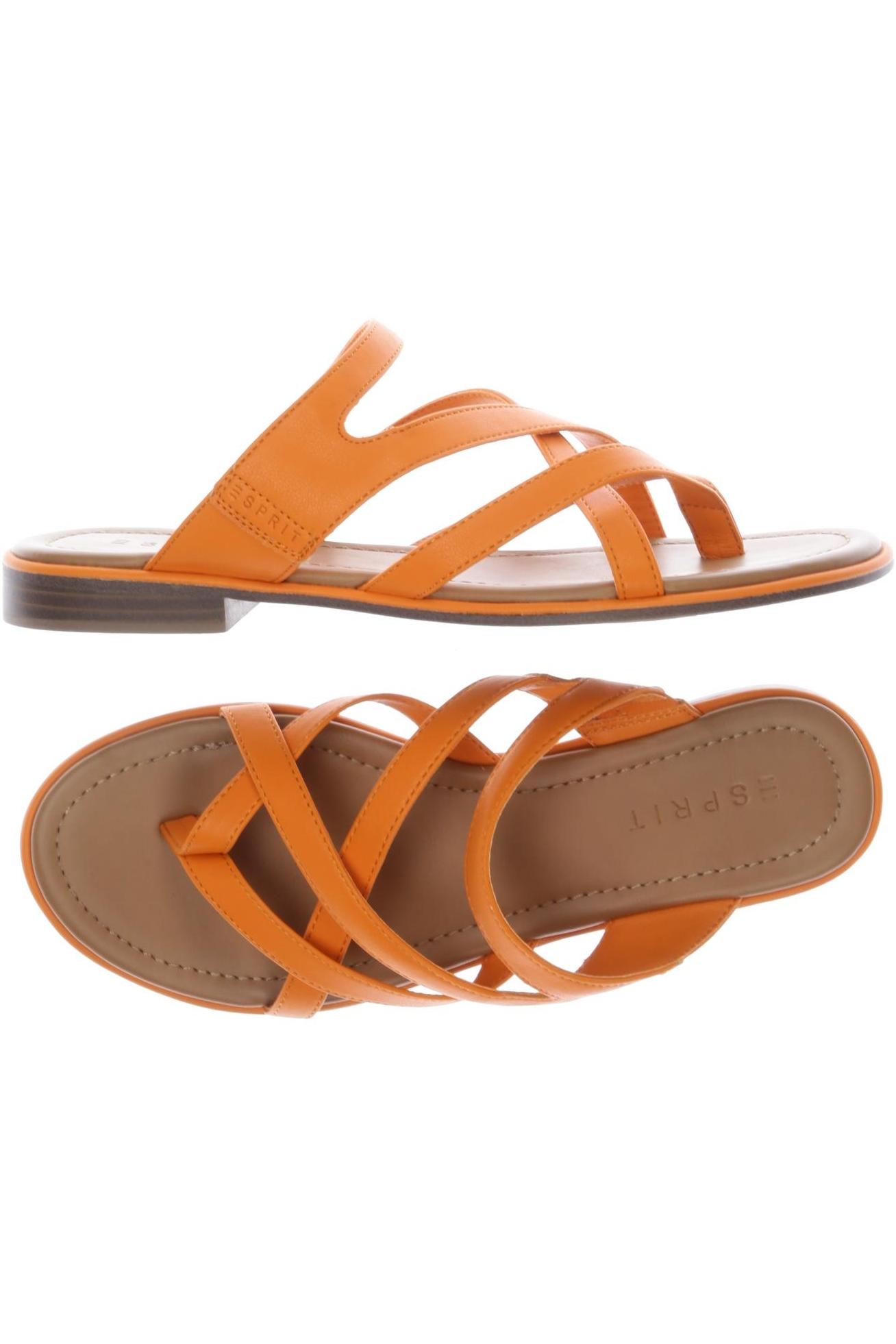

Esprit Damen Sandale, orange, Gr. 39