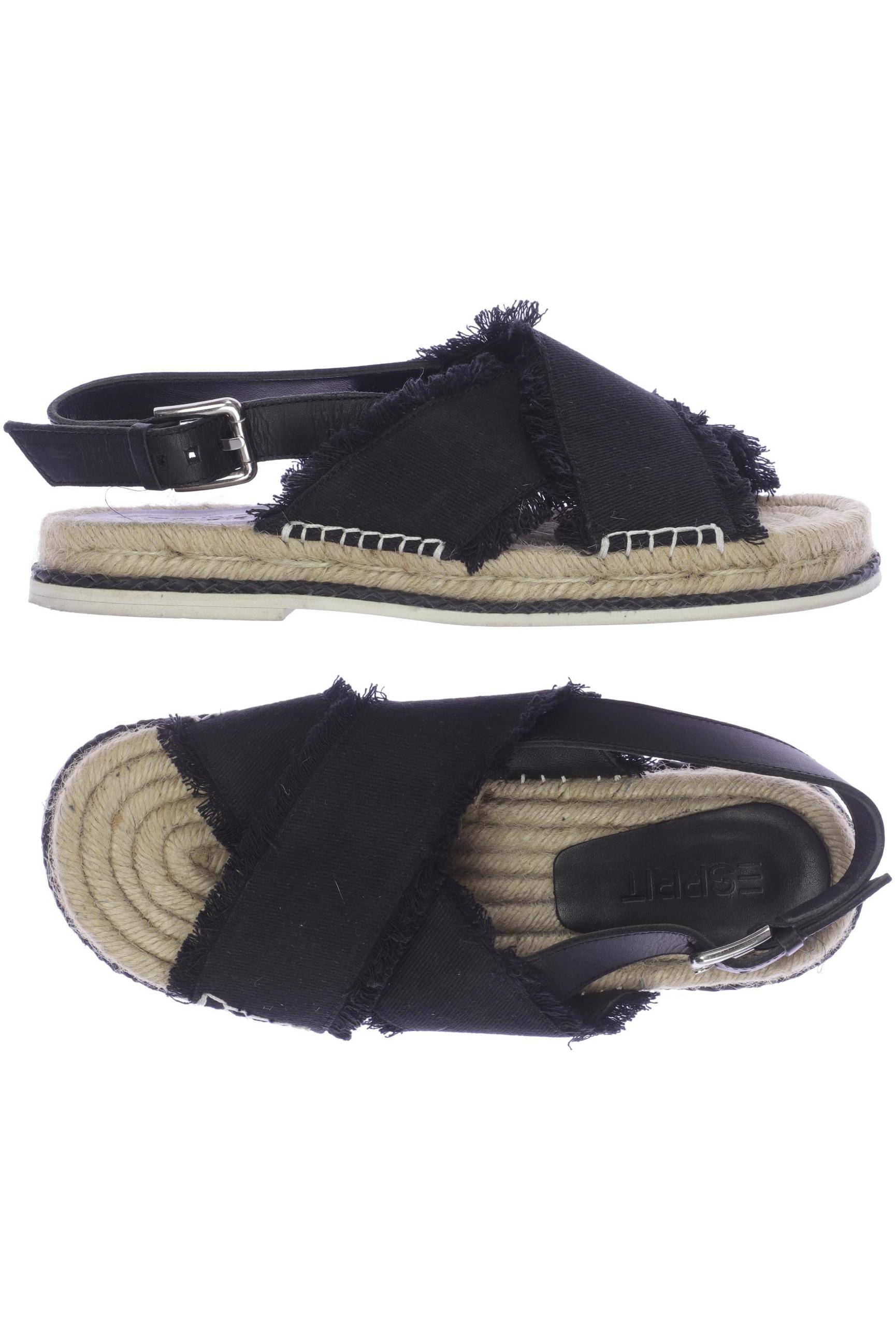 

Esprit Damen Sandale, schwarz, Gr. 40
