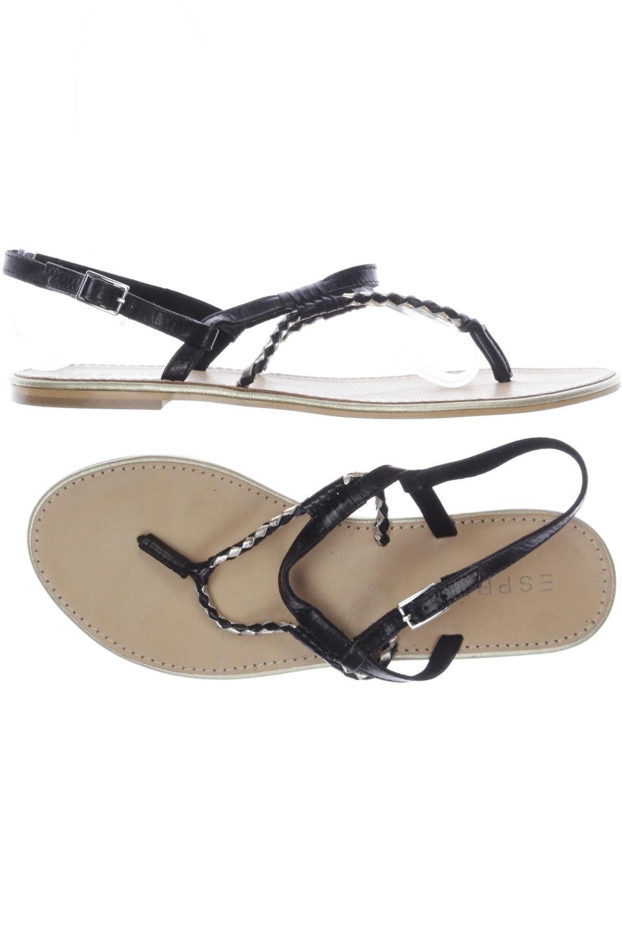 

Esprit Damen Sandale, schwarz, Gr. 39