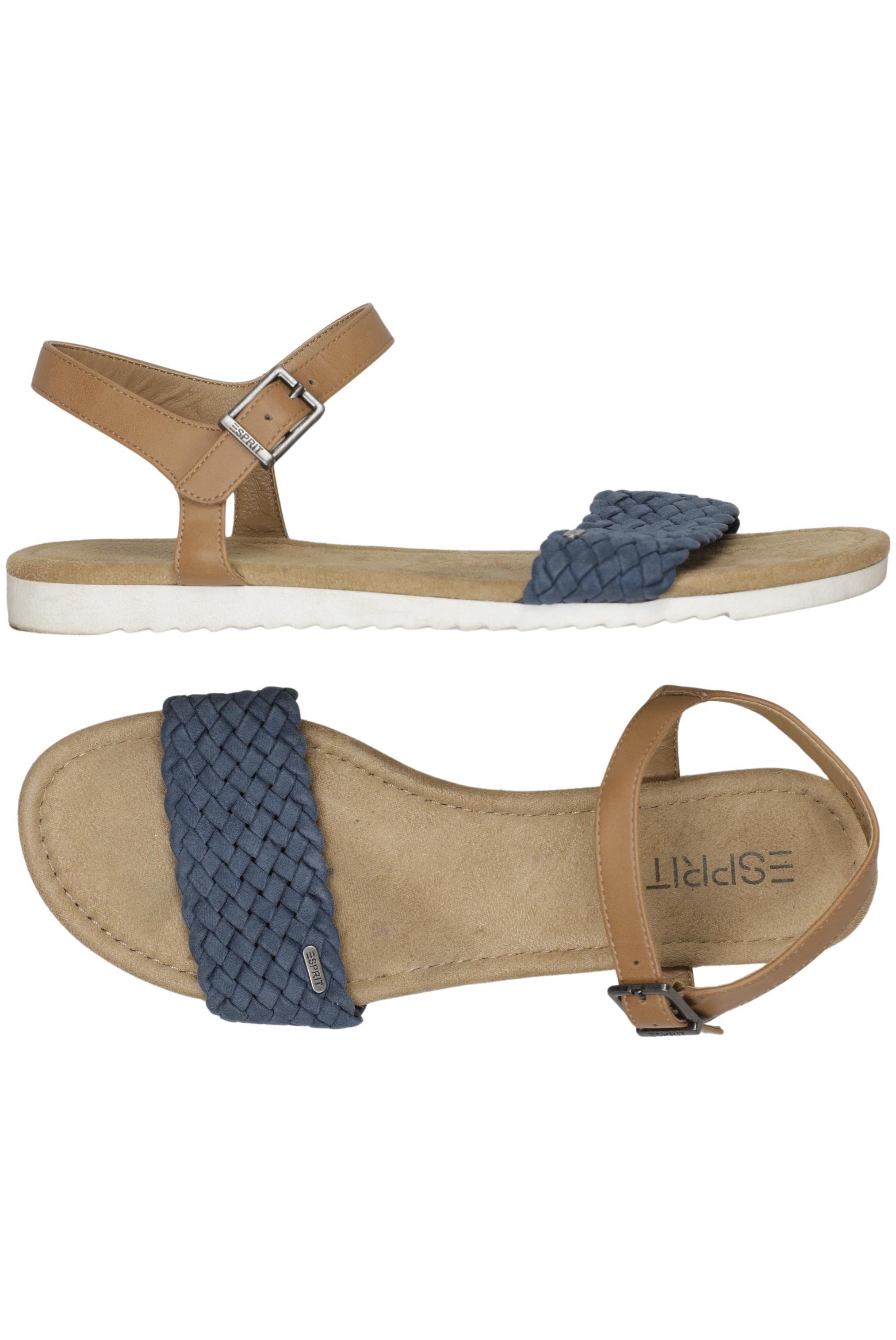 

Esprit Damen Sandale, blau, Gr. 40