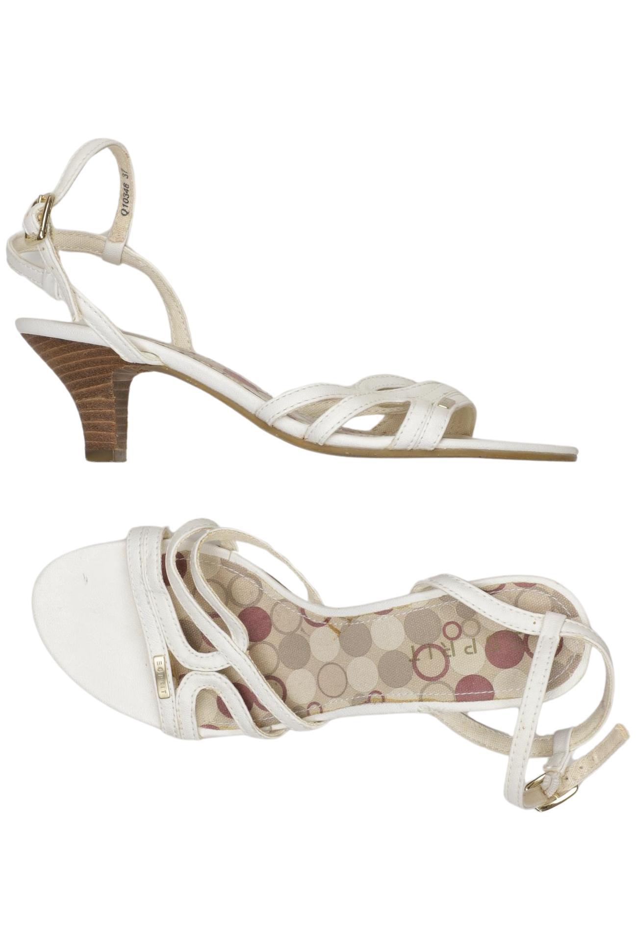 

Esprit Damen Sandale, weiß, Gr. 37