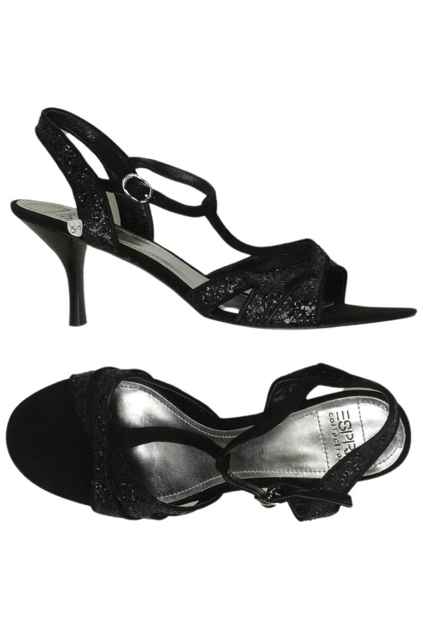 

Esprit Damen Sandale, schwarz, Gr. 40