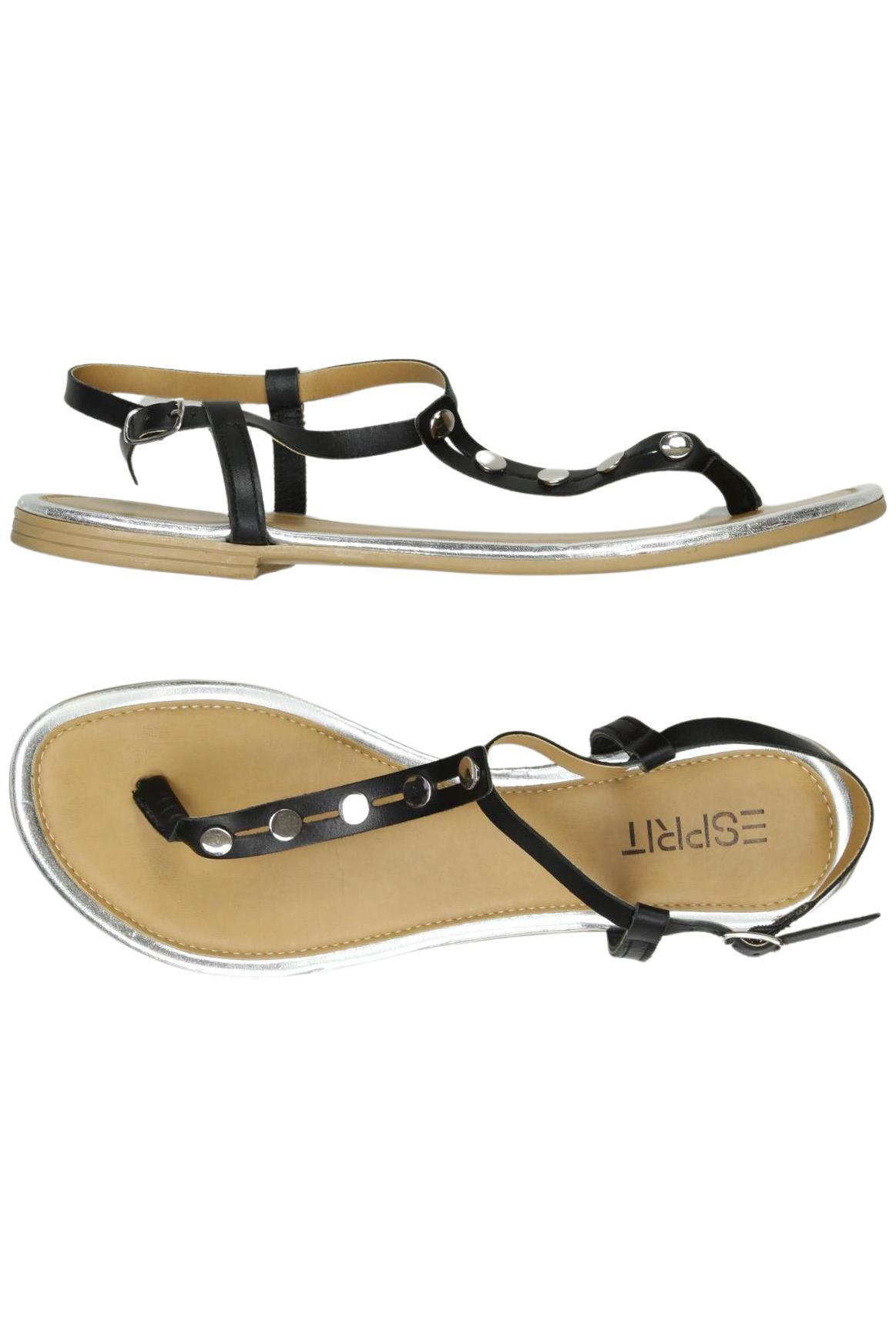 

Esprit Damen Sandale, schwarz, Gr. 40