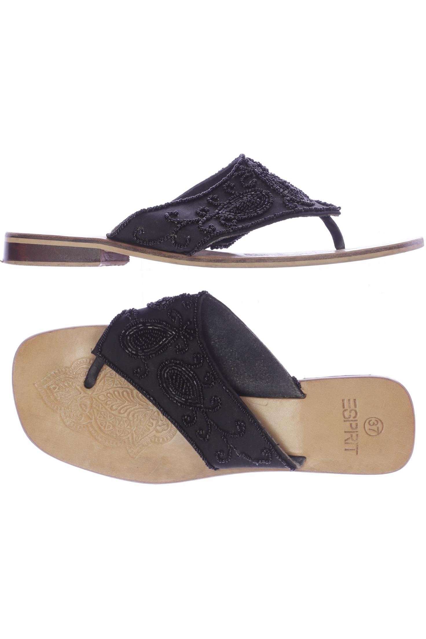 

Esprit Damen Sandale, schwarz, Gr. 37