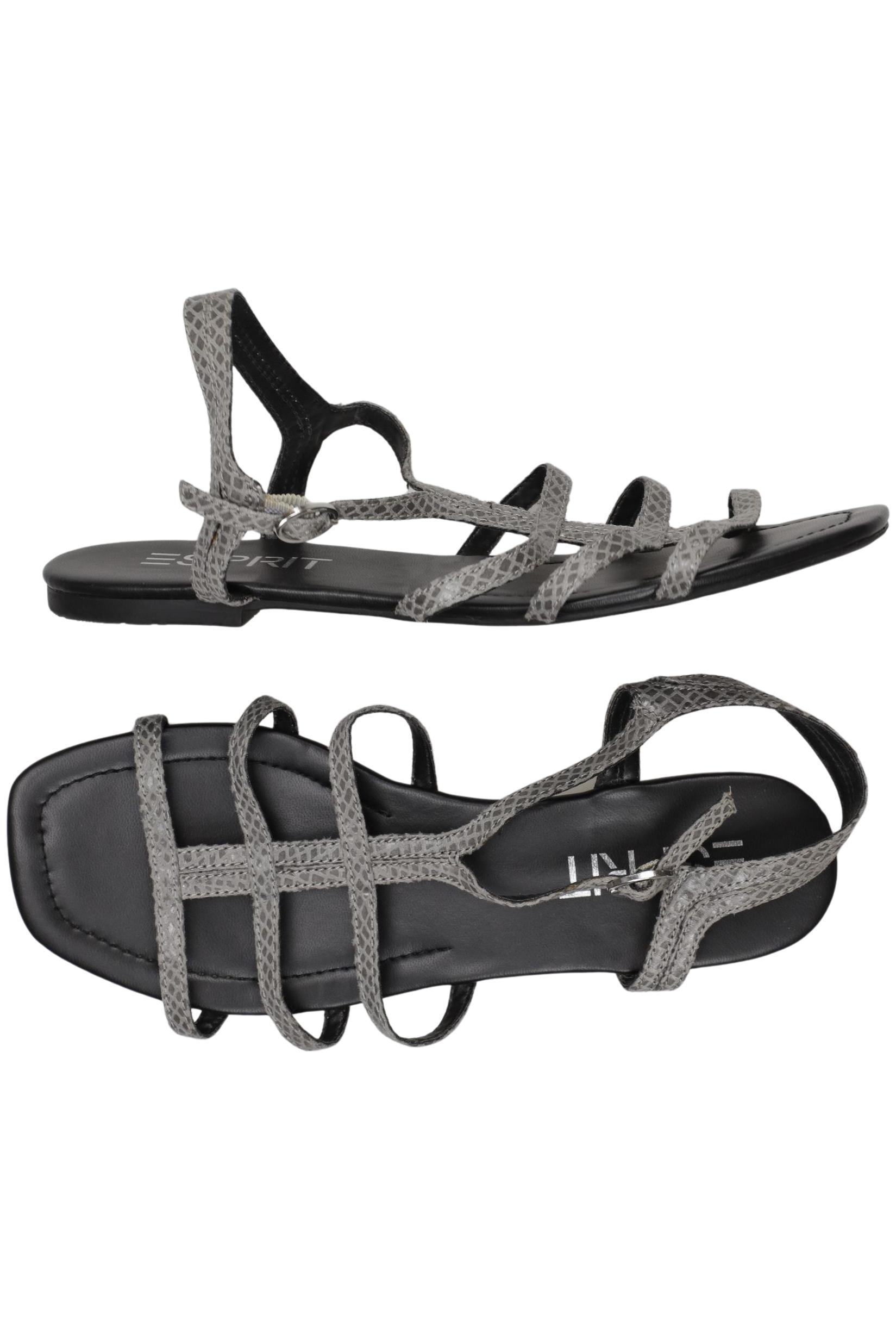 

Esprit Damen Sandale, grau, Gr. 38