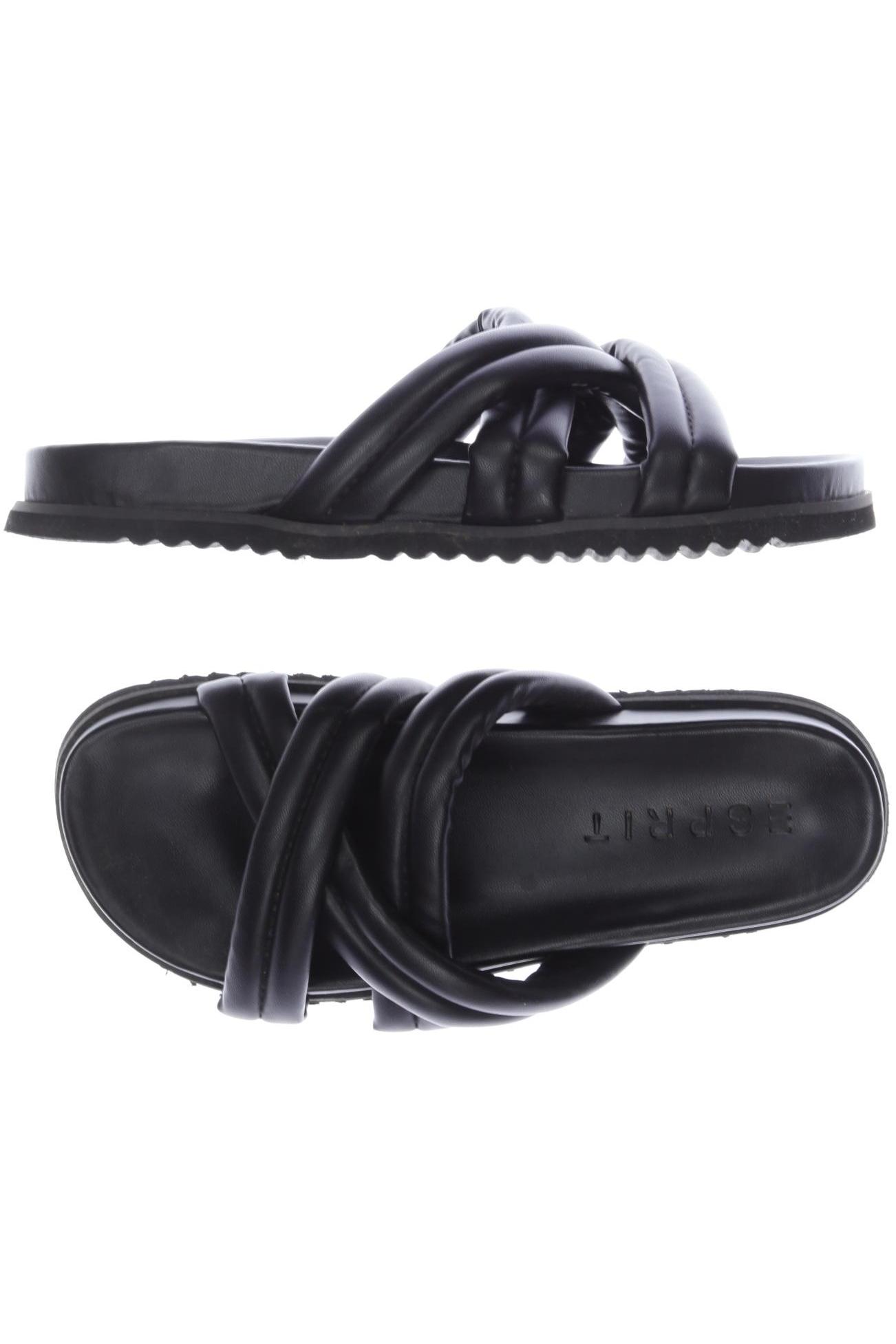 

Esprit Damen Sandale, schwarz, Gr. 37