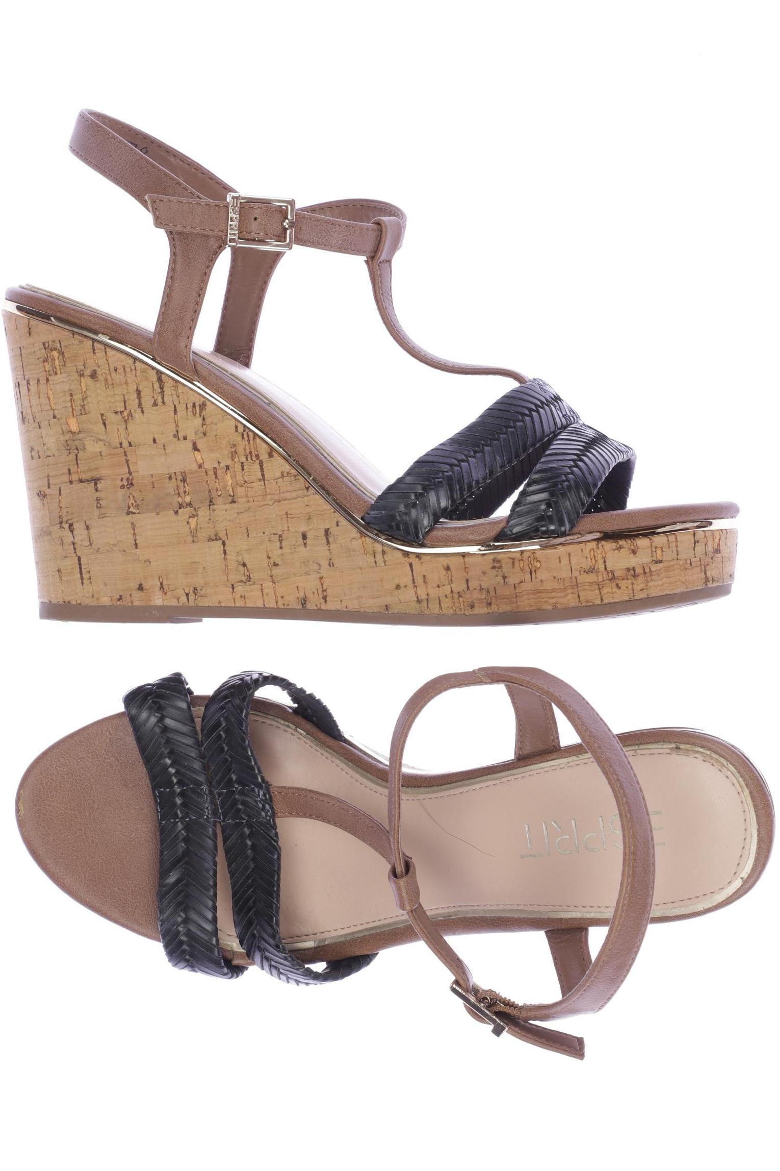 

Esprit Damen Sandale, beige, Gr. 38