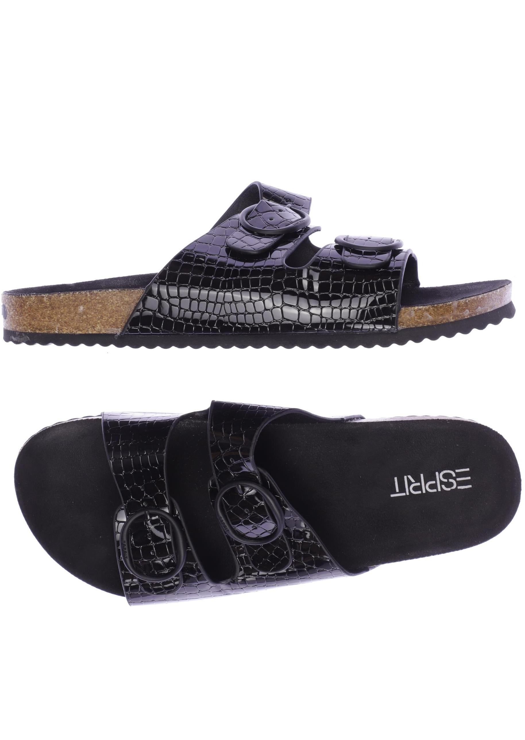 

Esprit Damen Sandale, schwarz, Gr. 42