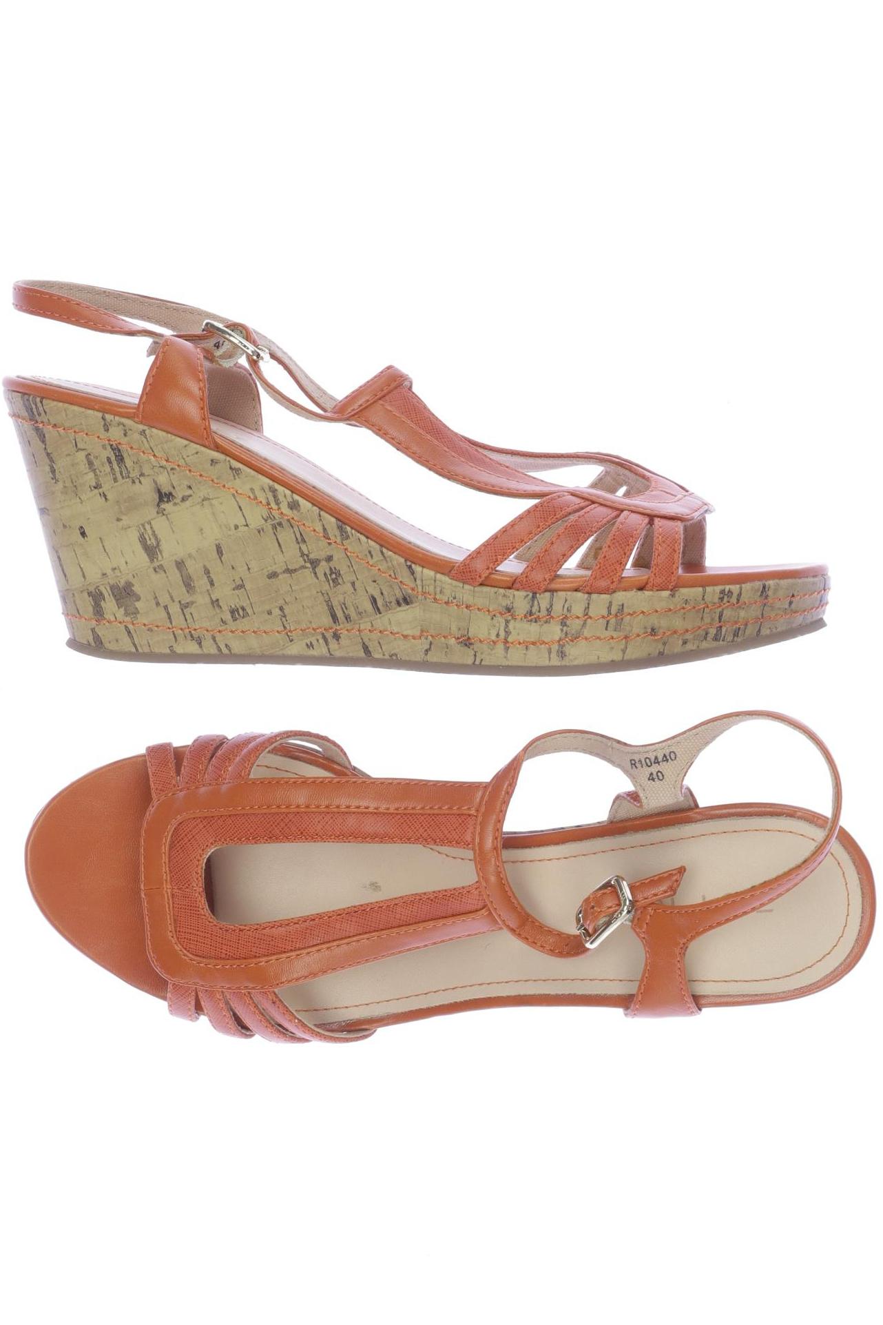 

Esprit Damen Sandale, orange, Gr. 40
