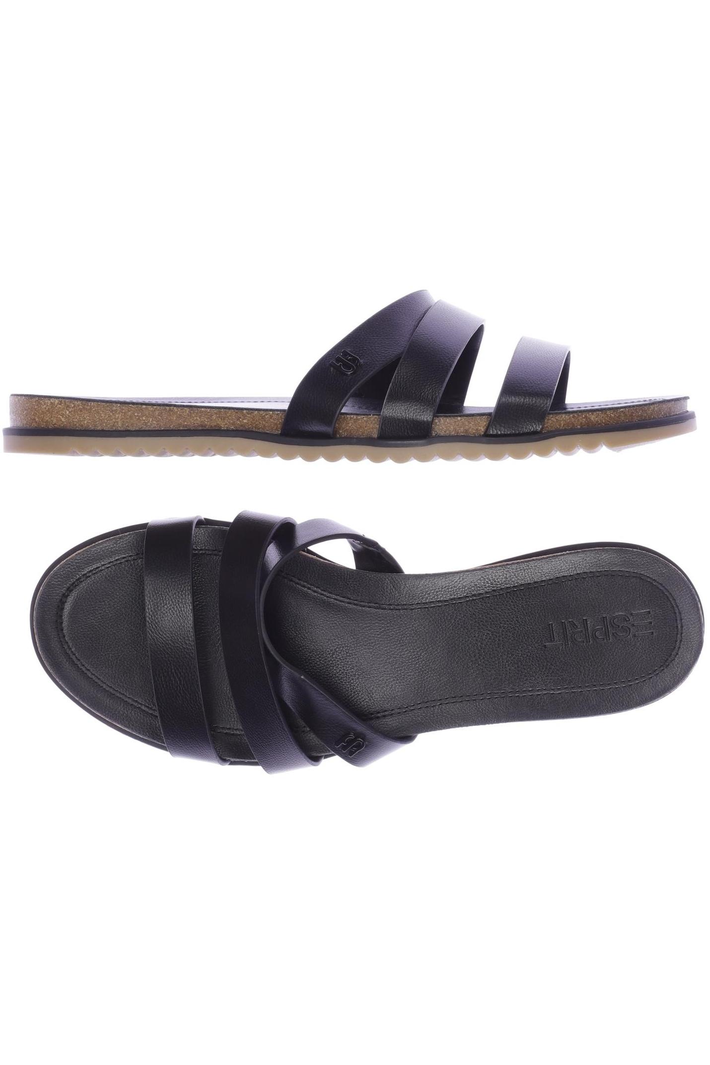 

Esprit Damen Sandale, schwarz, Gr. 42