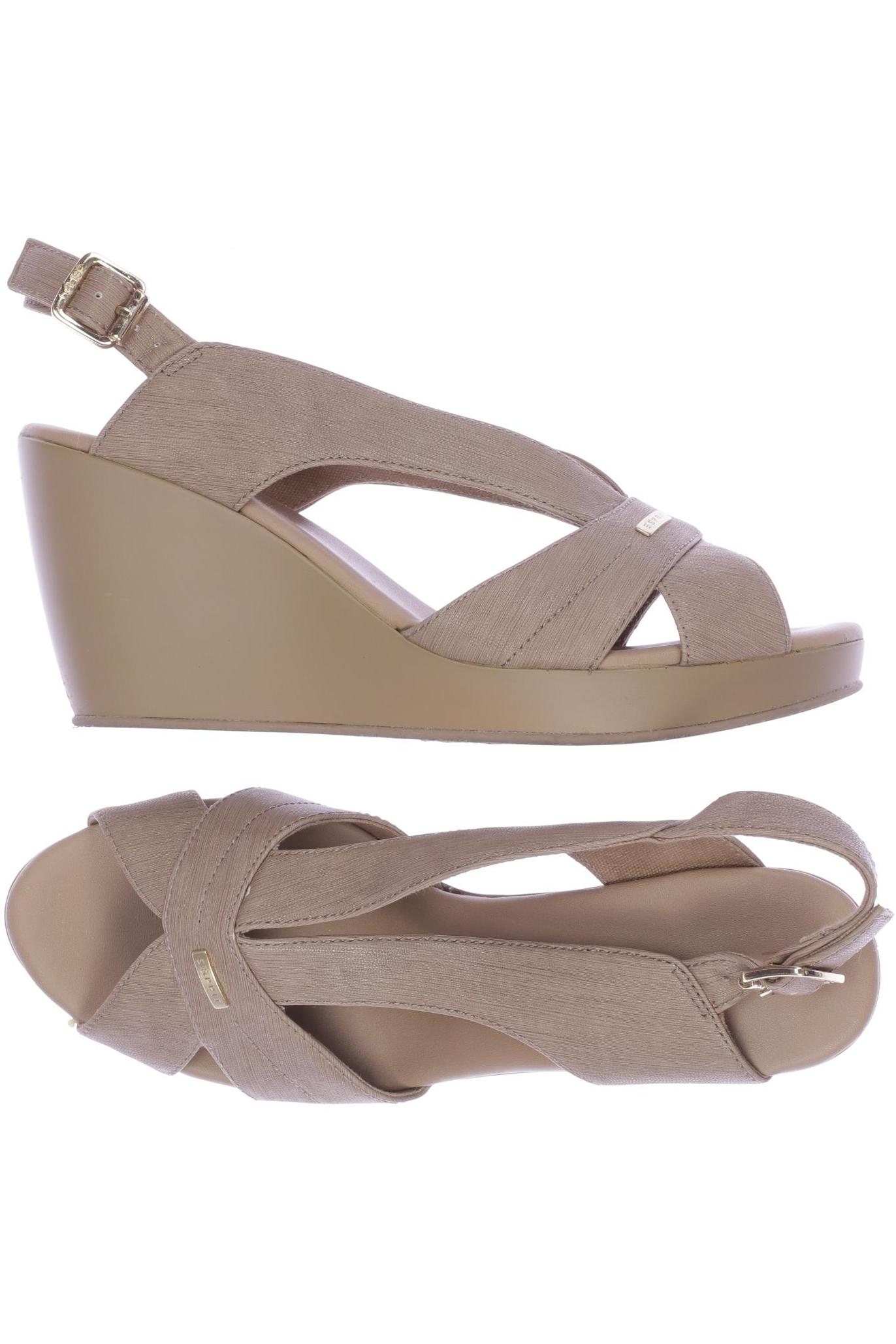 

Esprit Damen Sandale, beige, Gr. 40