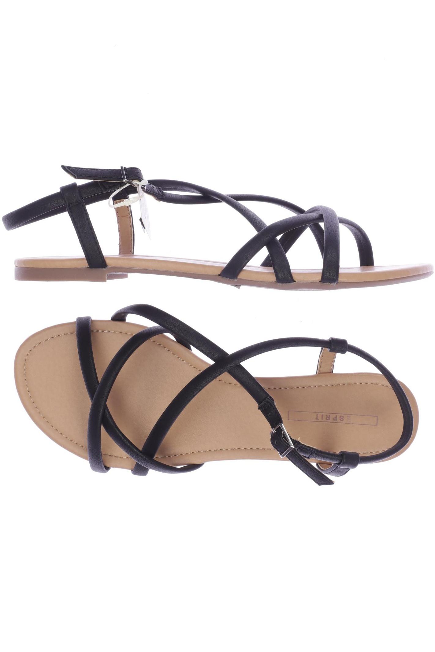 

Esprit Damen Sandale, schwarz