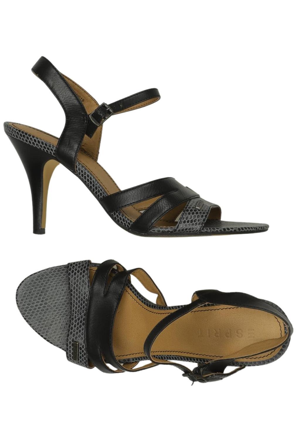 

Esprit Damen Sandale, schwarz, Gr. 39