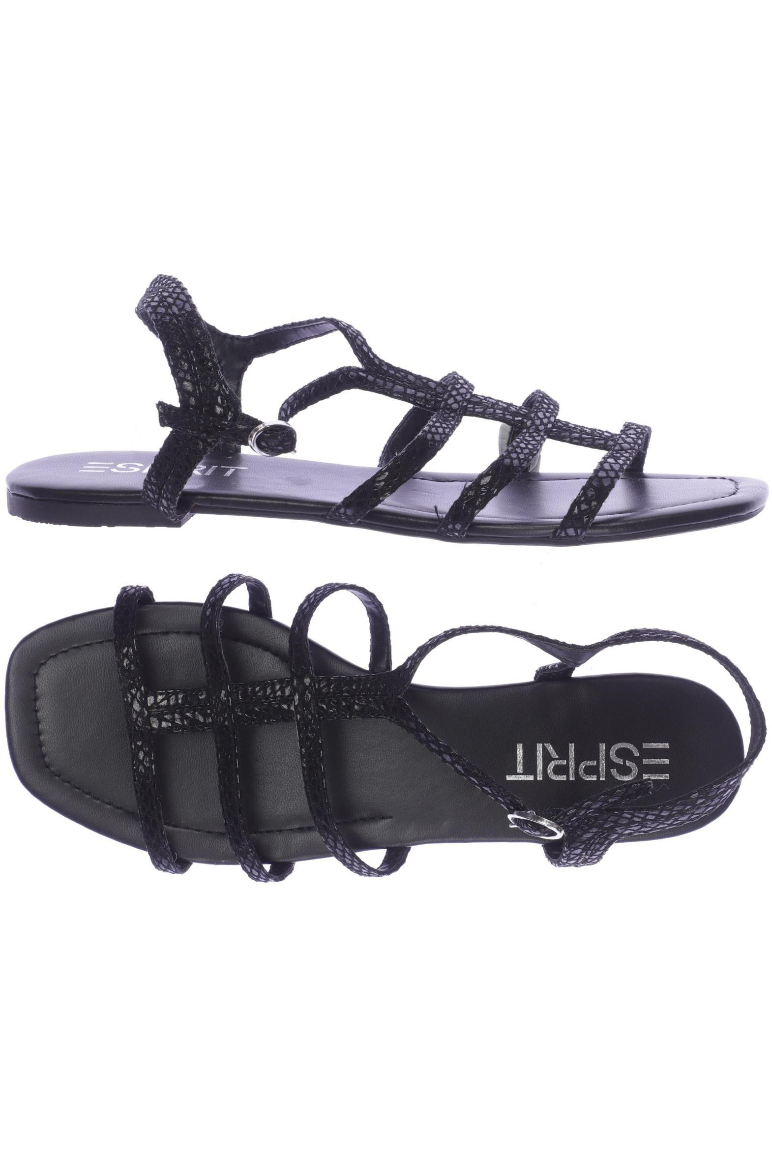 

Esprit Damen Sandale, schwarz, Gr. 39