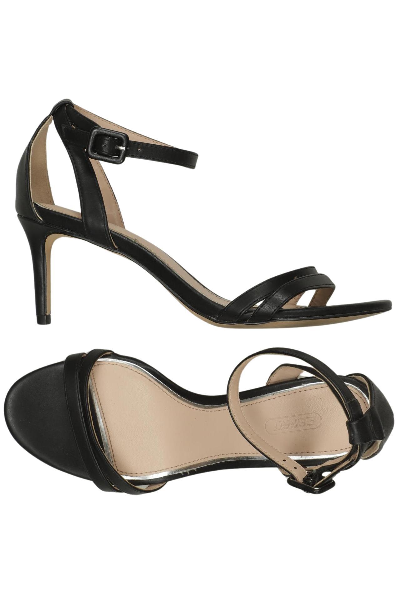 

Esprit Damen Sandale, schwarz, Gr. 37