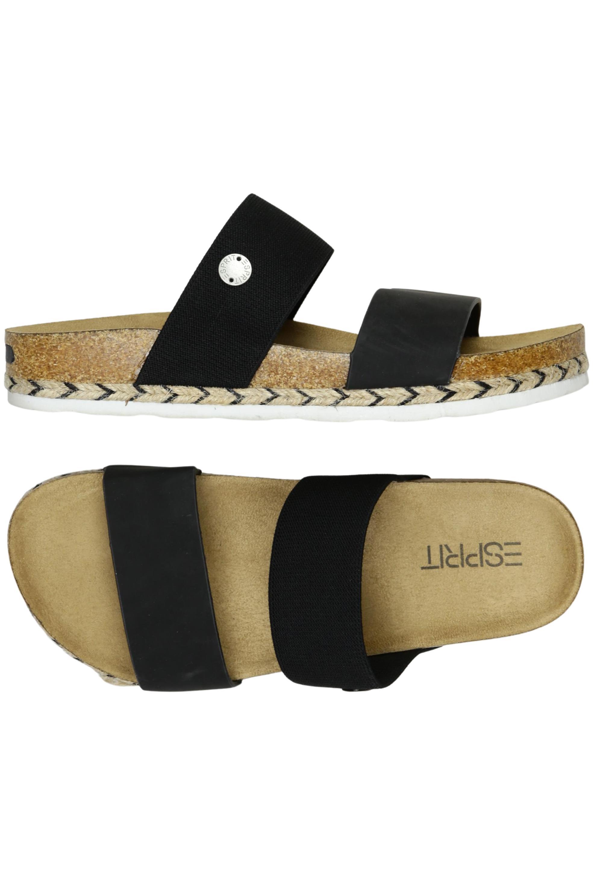 

Esprit Damen Sandale, schwarz, Gr. 38