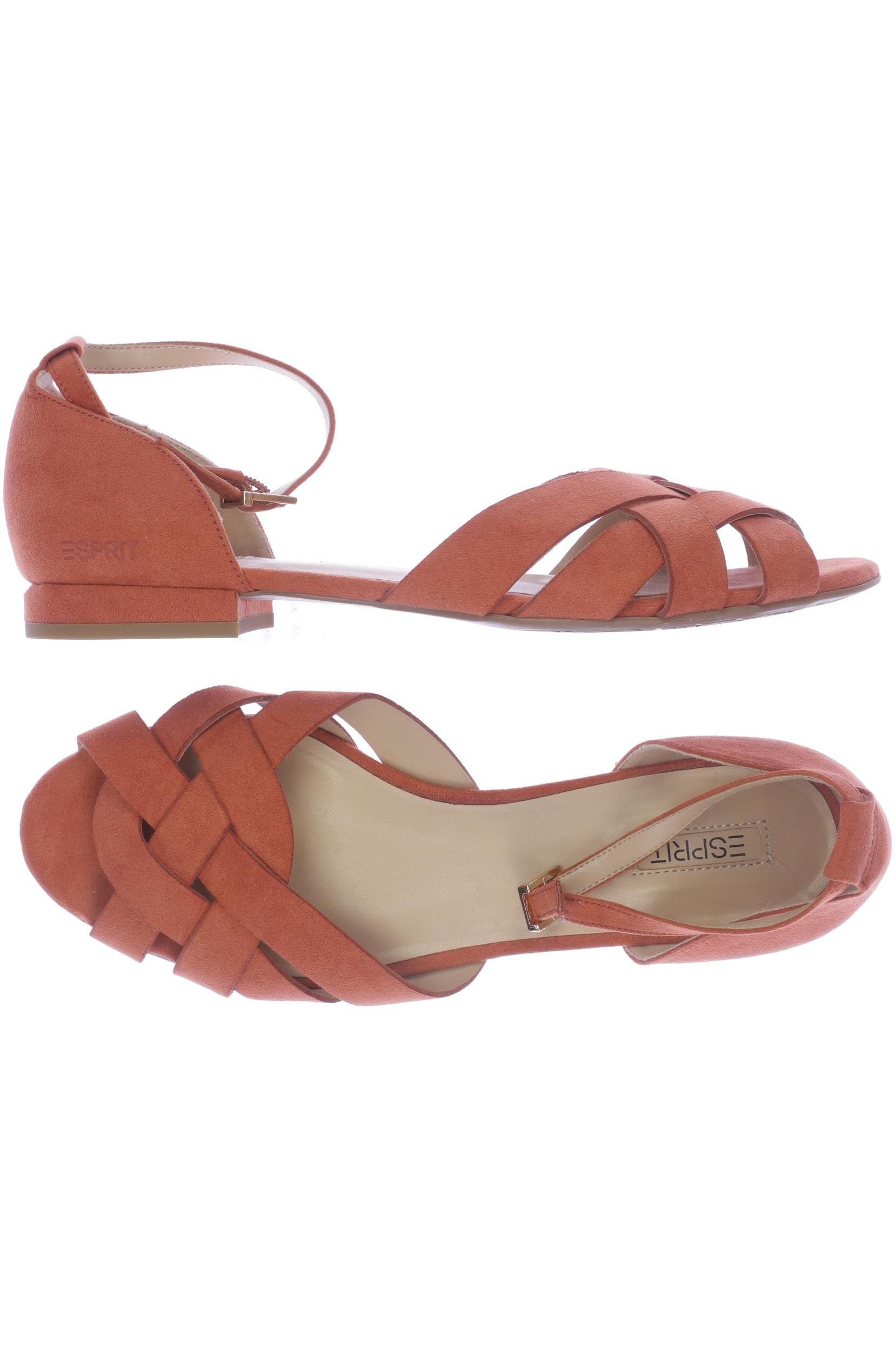 

Esprit Damen Sandale, orange, Gr. 41