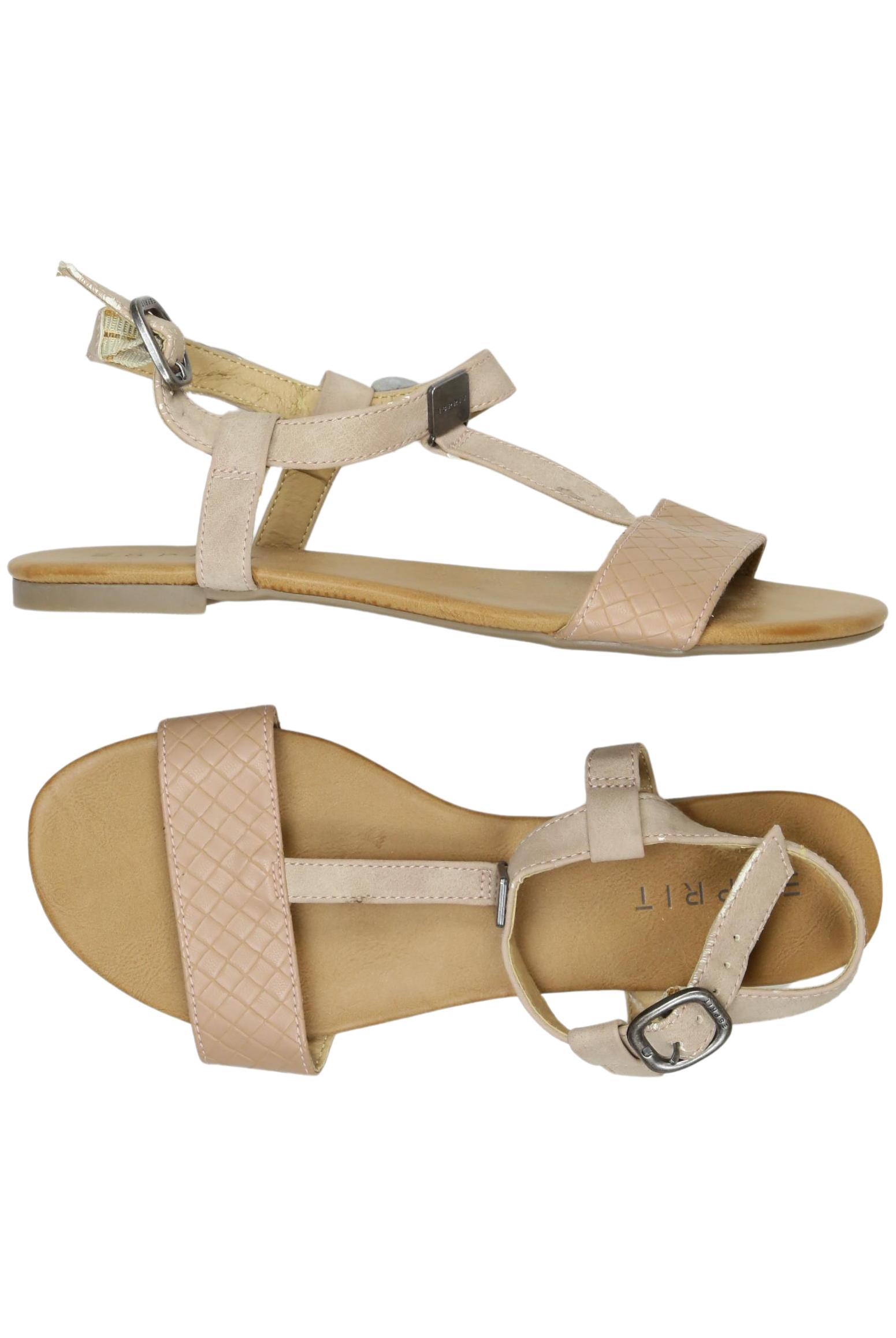 

Esprit Damen Sandale, beige, Gr. 38