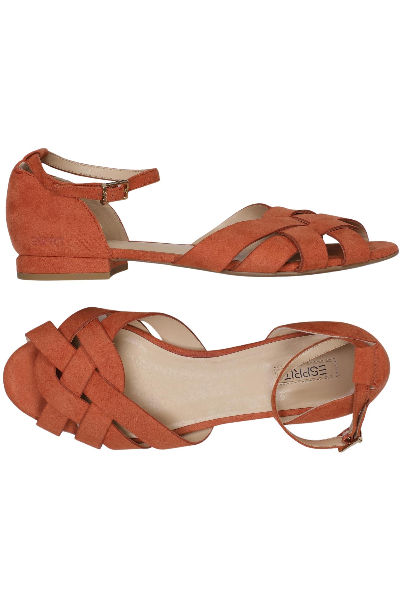 

Esprit Damen Sandale, orange, Gr. 41