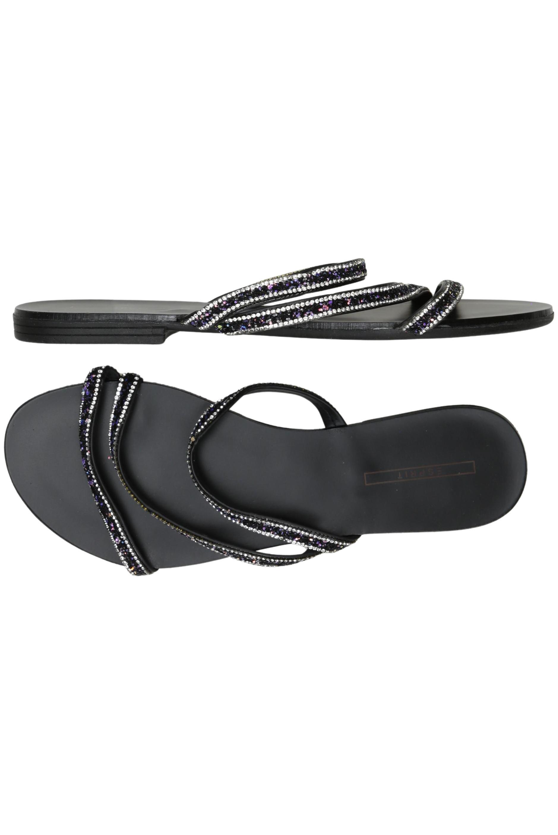 

Esprit Damen Sandale, schwarz, Gr. 39