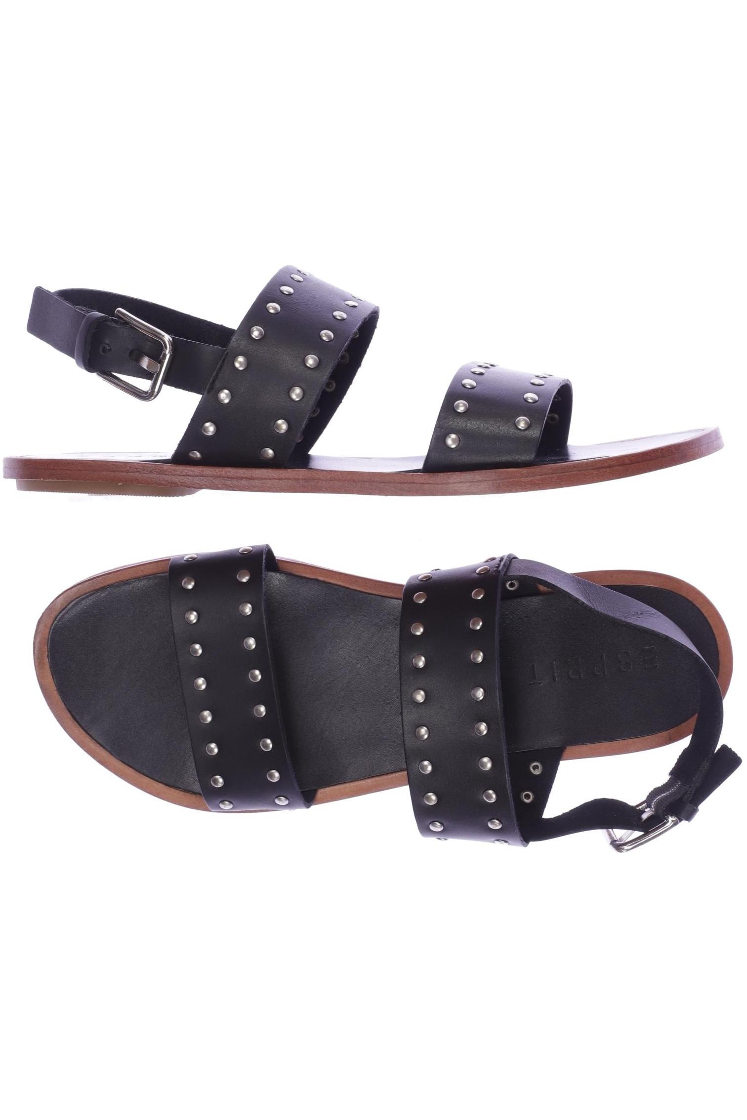 

Esprit Damen Sandale, schwarz, Gr. 39